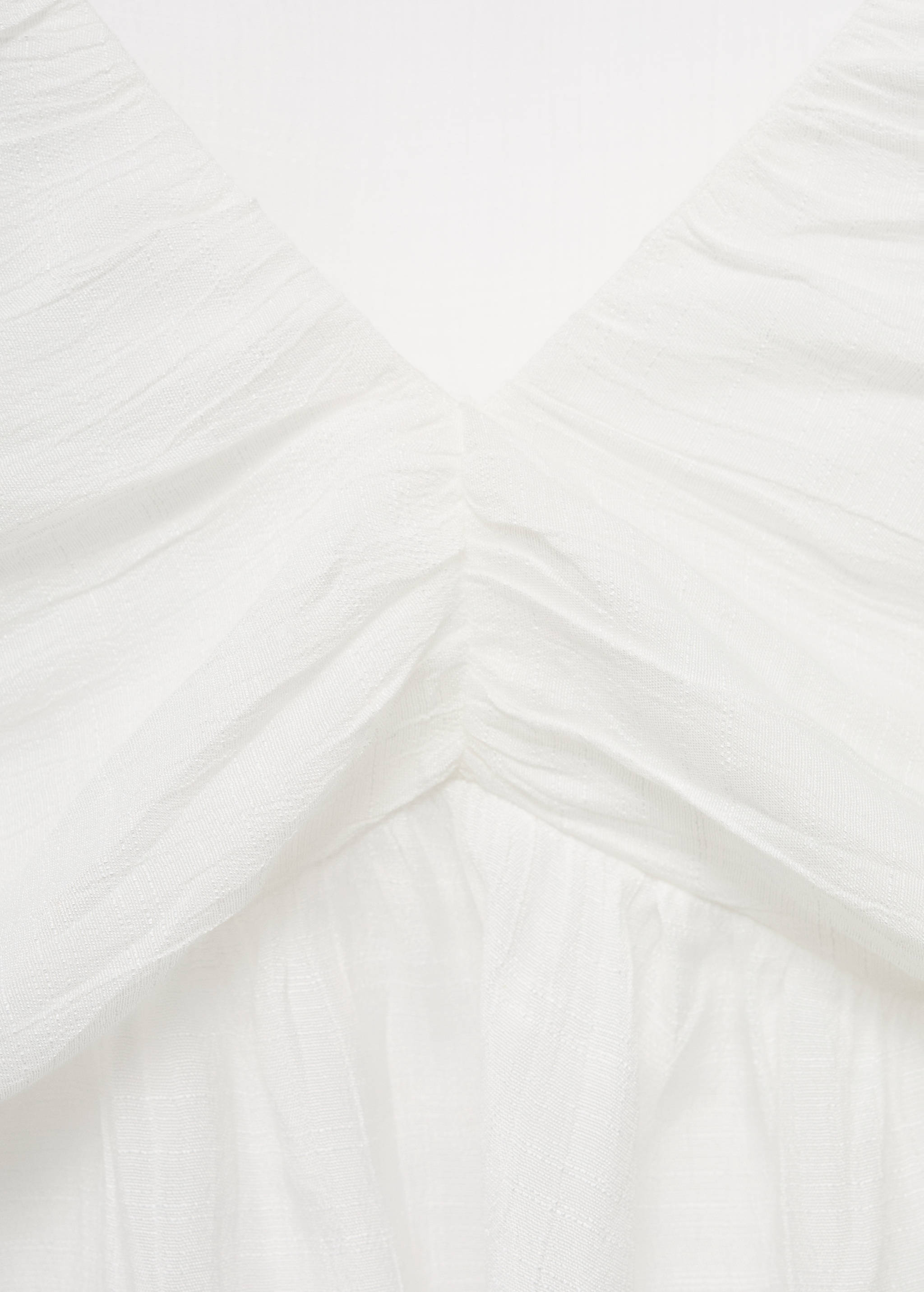 Rynkad blus med volanger - Detaljer om artikeln 8