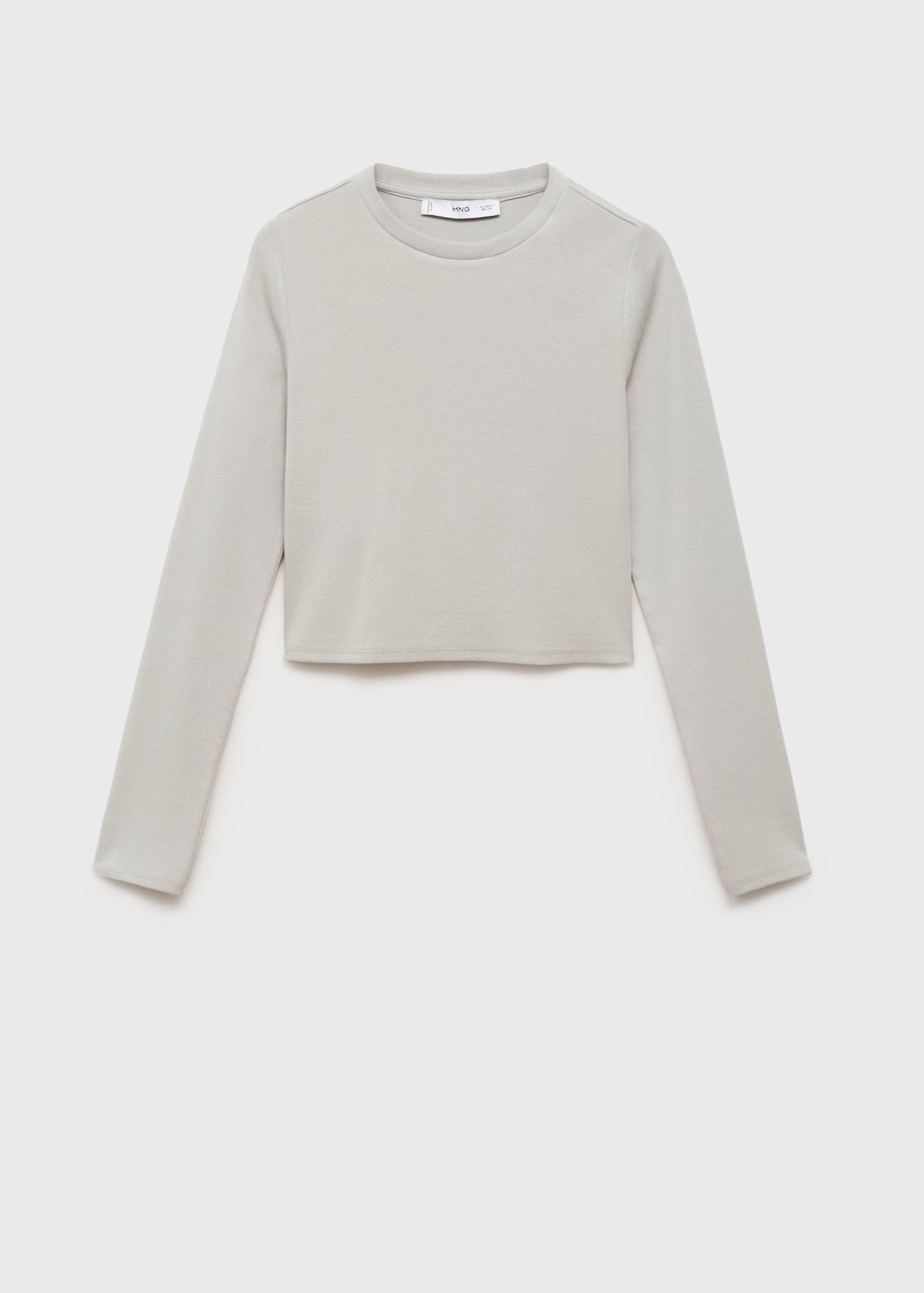 Long-sleeved cropped t-shirt - Article without model