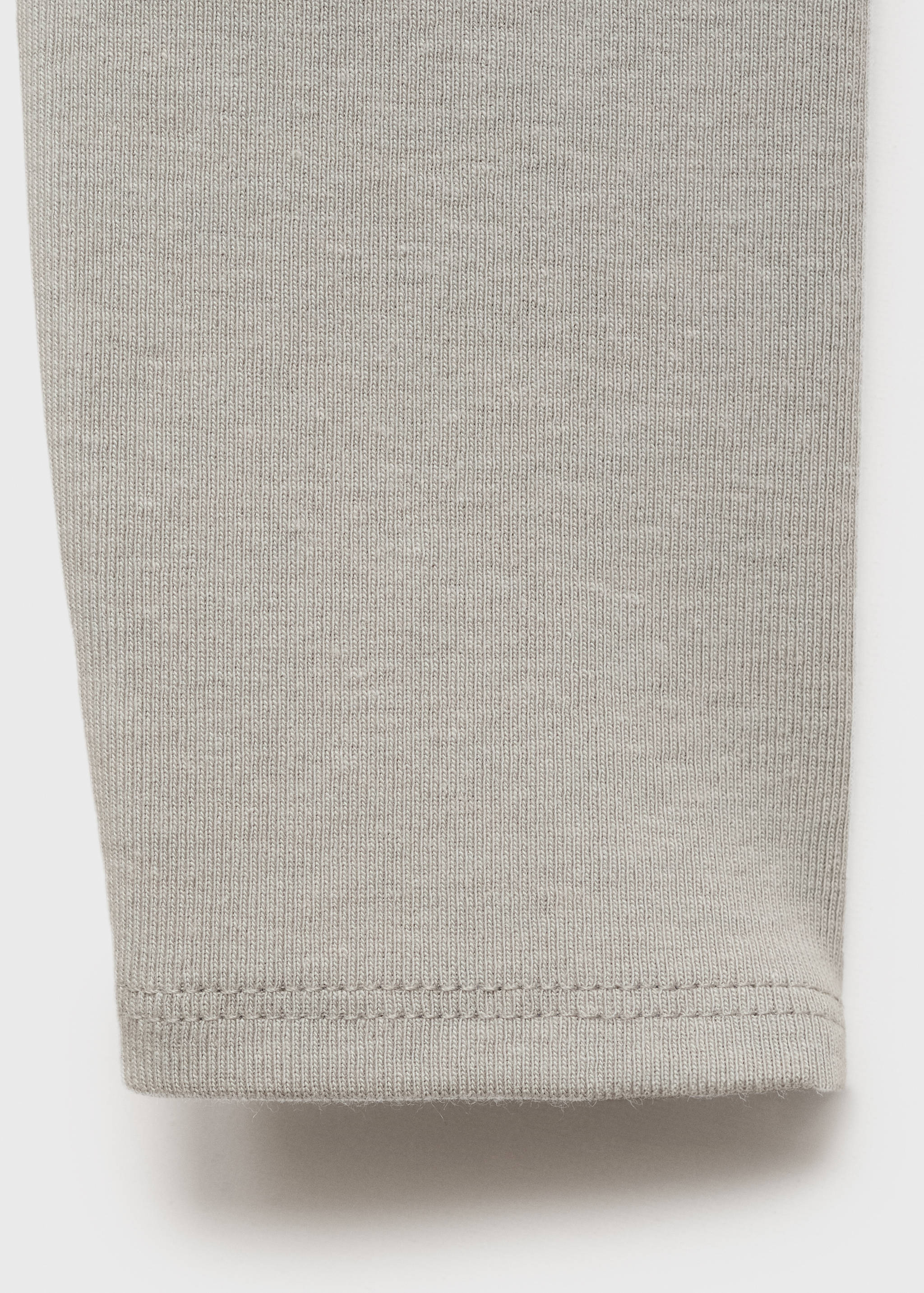 Long-sleeved cropped t-shirt - Details of the article 0