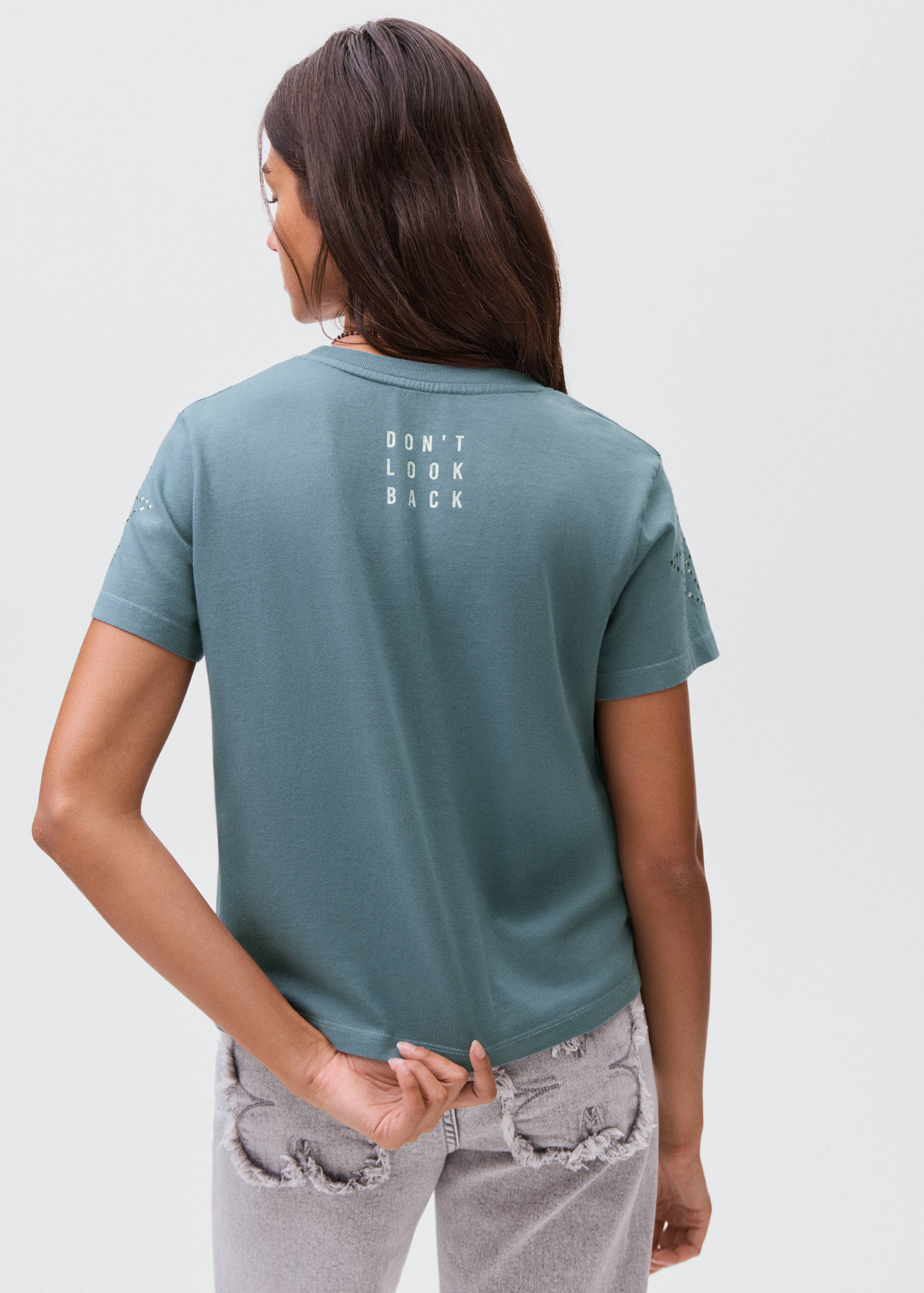 Star-studded t-shirt - Reverse of the article
