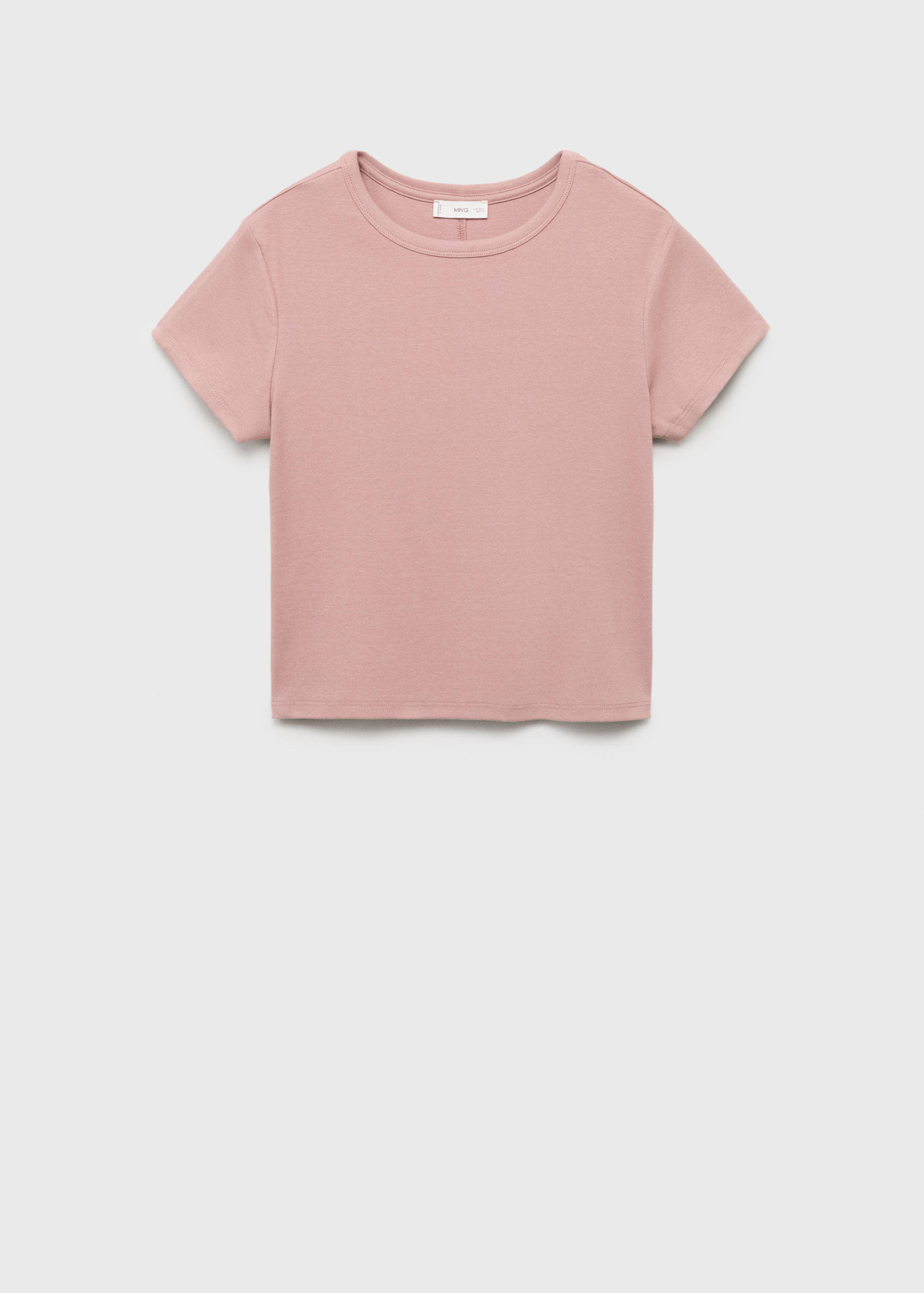 T-shirt coton ajusté - Article sans modèle