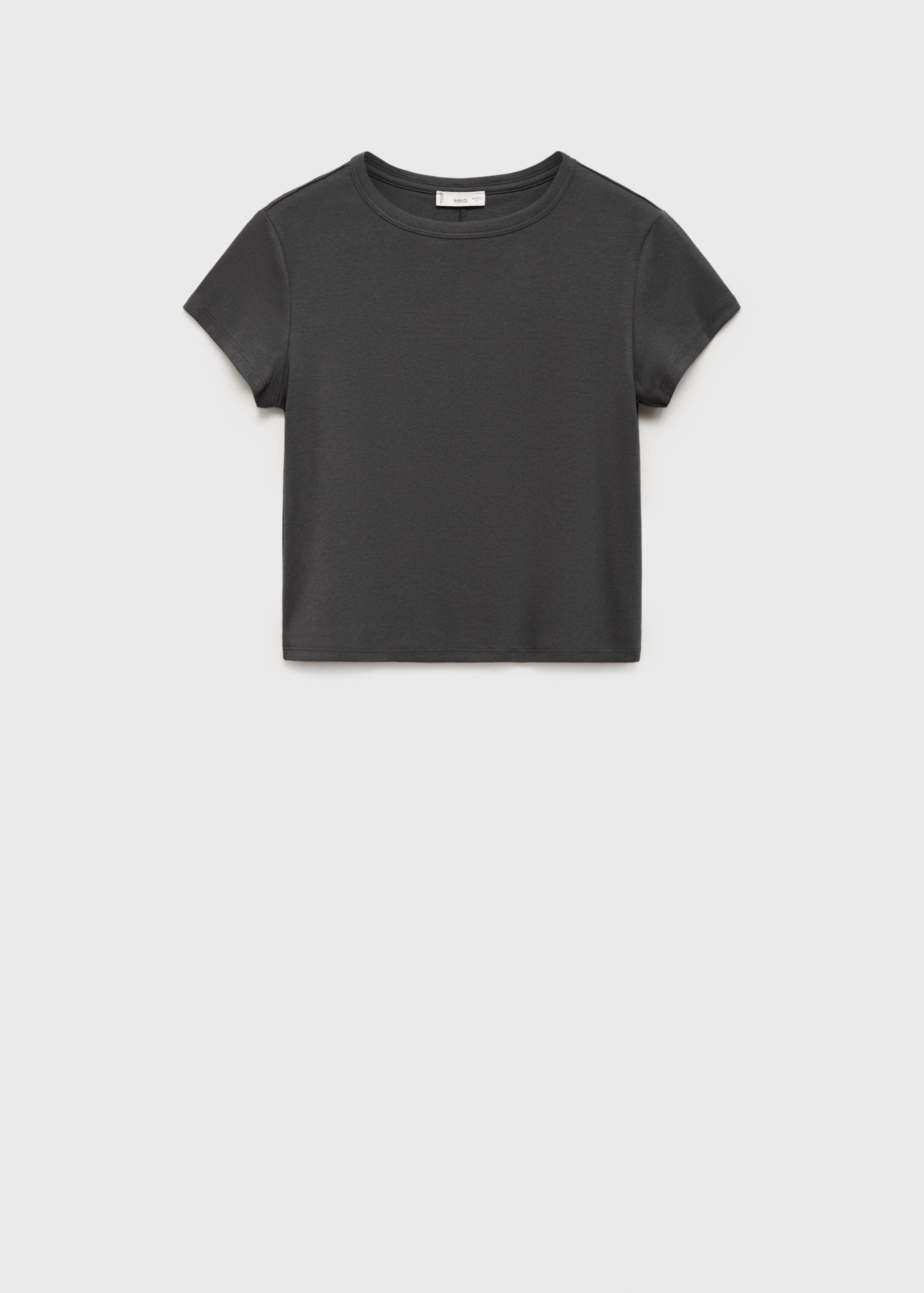 T-shirt coton ajusté - Article sans modèle