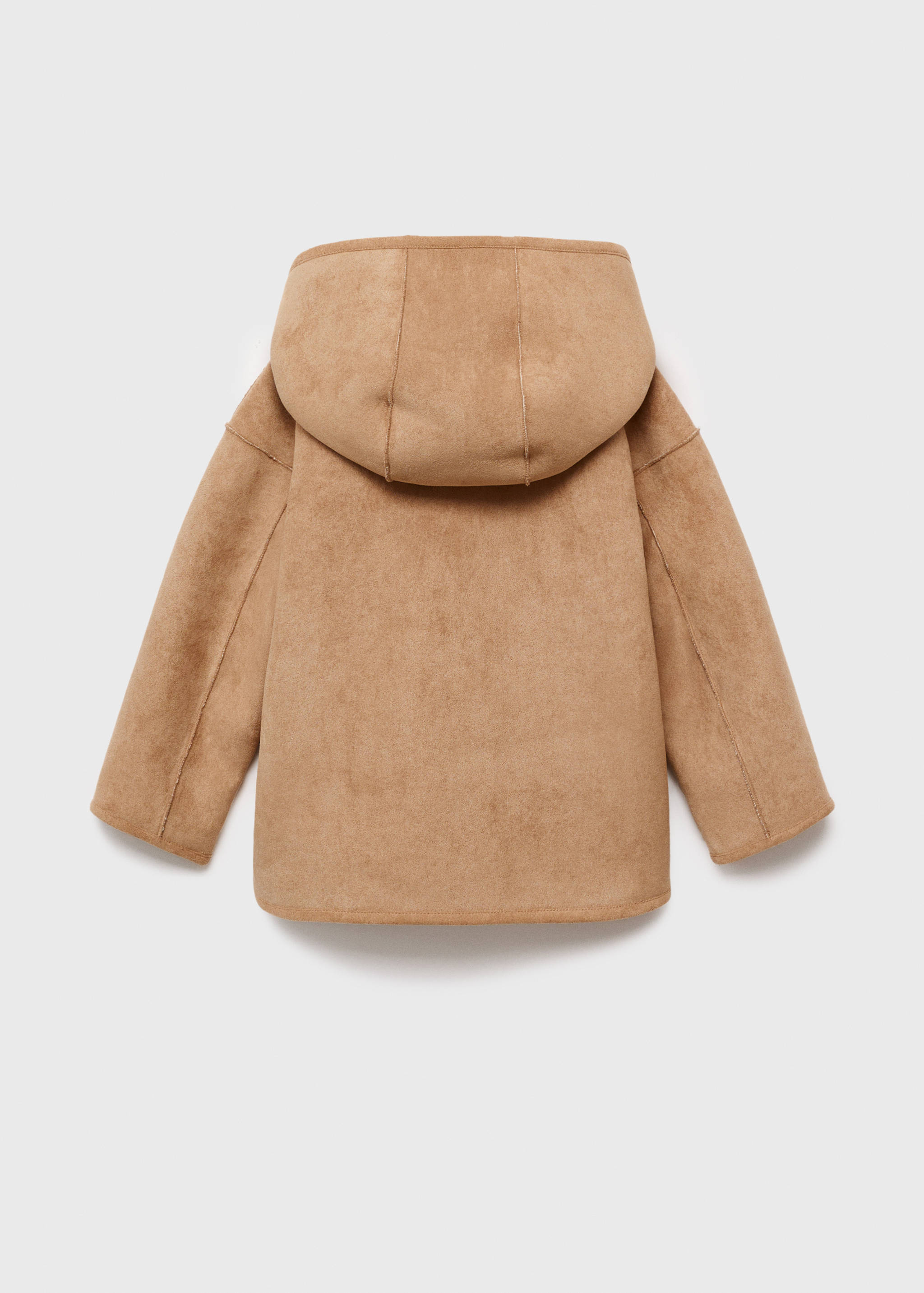 Wendbarer Doubleface-Mantel in Shearling-Optik - Rückseite des Artikels