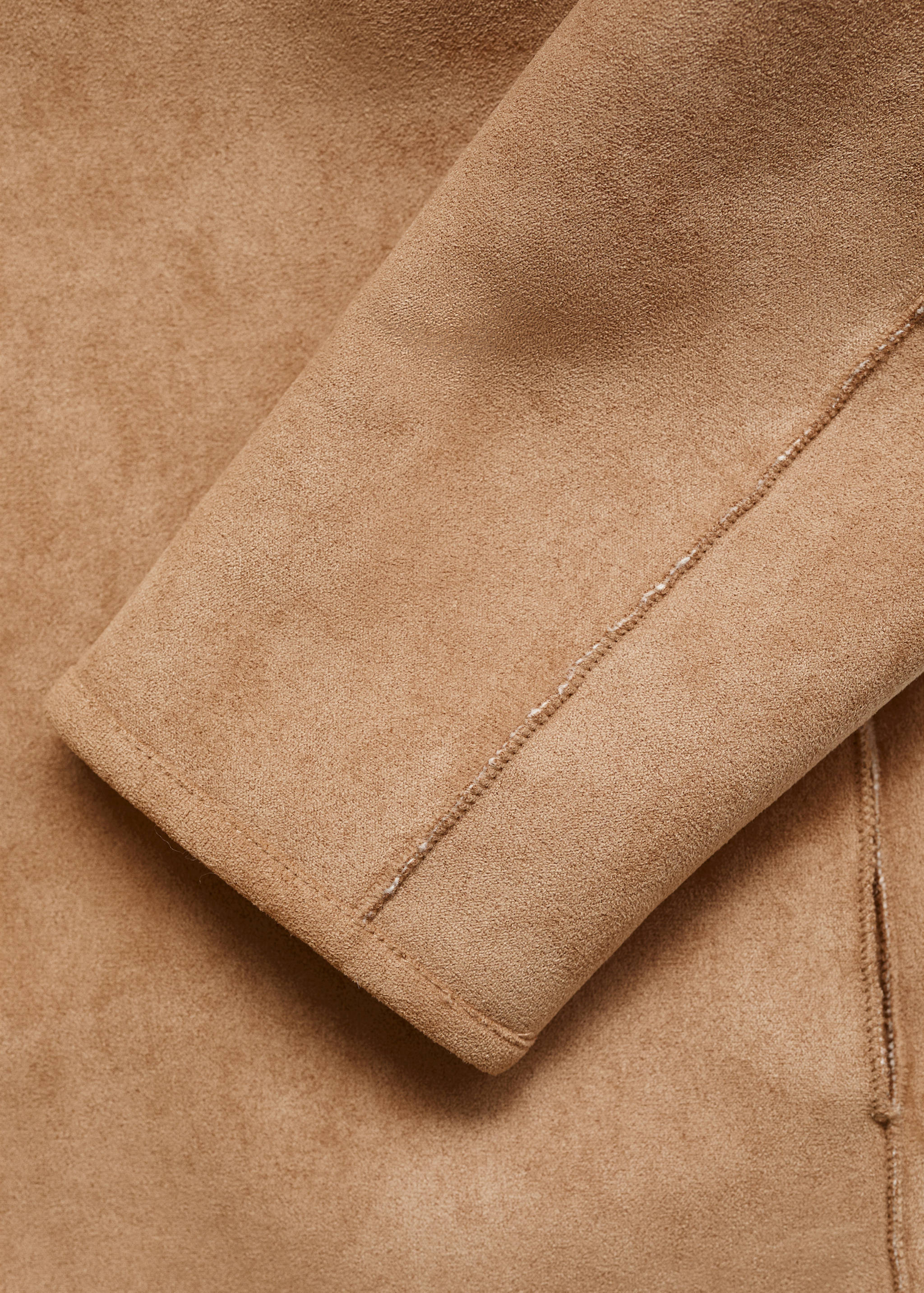 Wendbarer Doubleface-Mantel in Shearling-Optik - Detail des Artikels 0