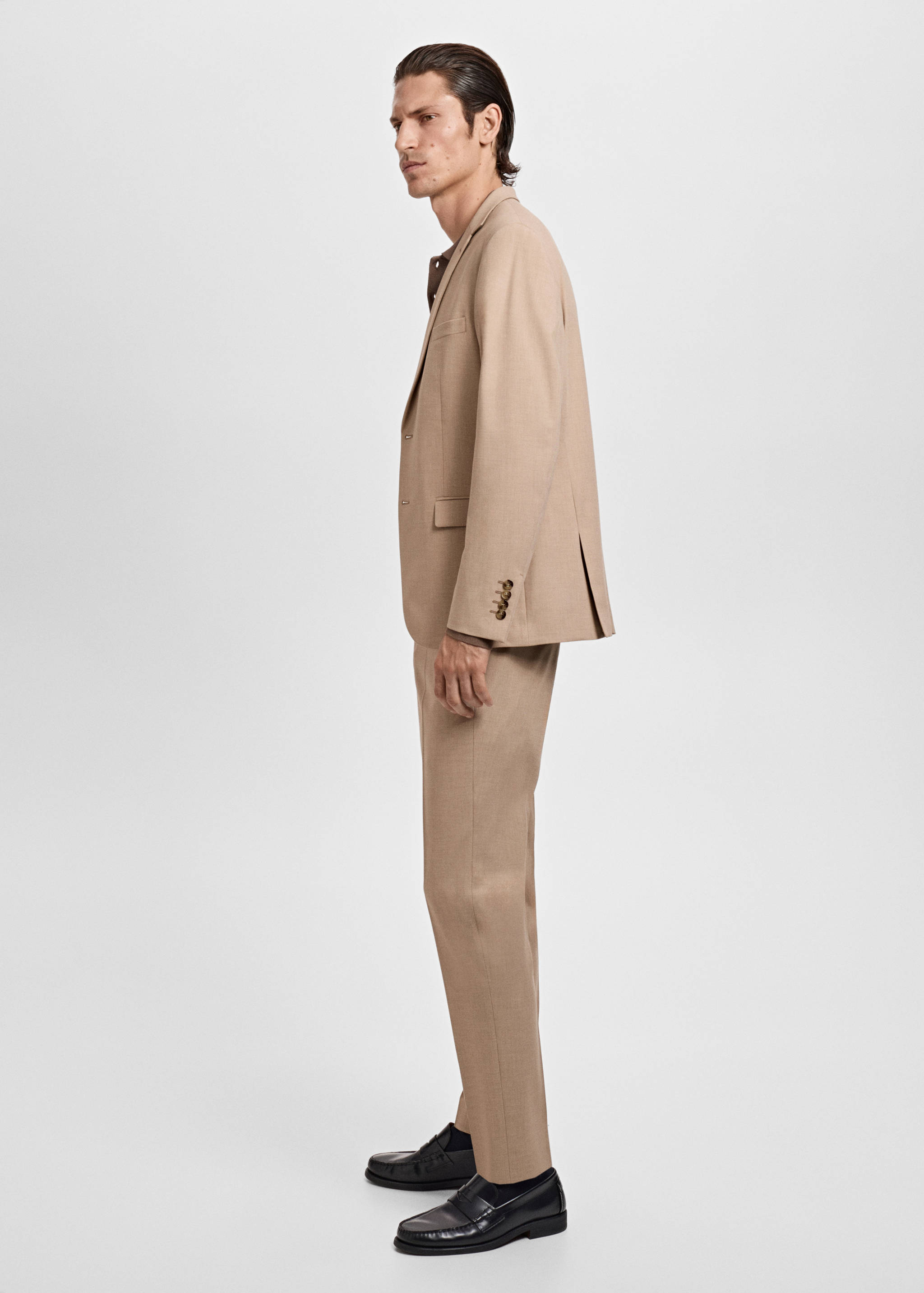 Paris slim-fit suit trousers - Details of the article 6