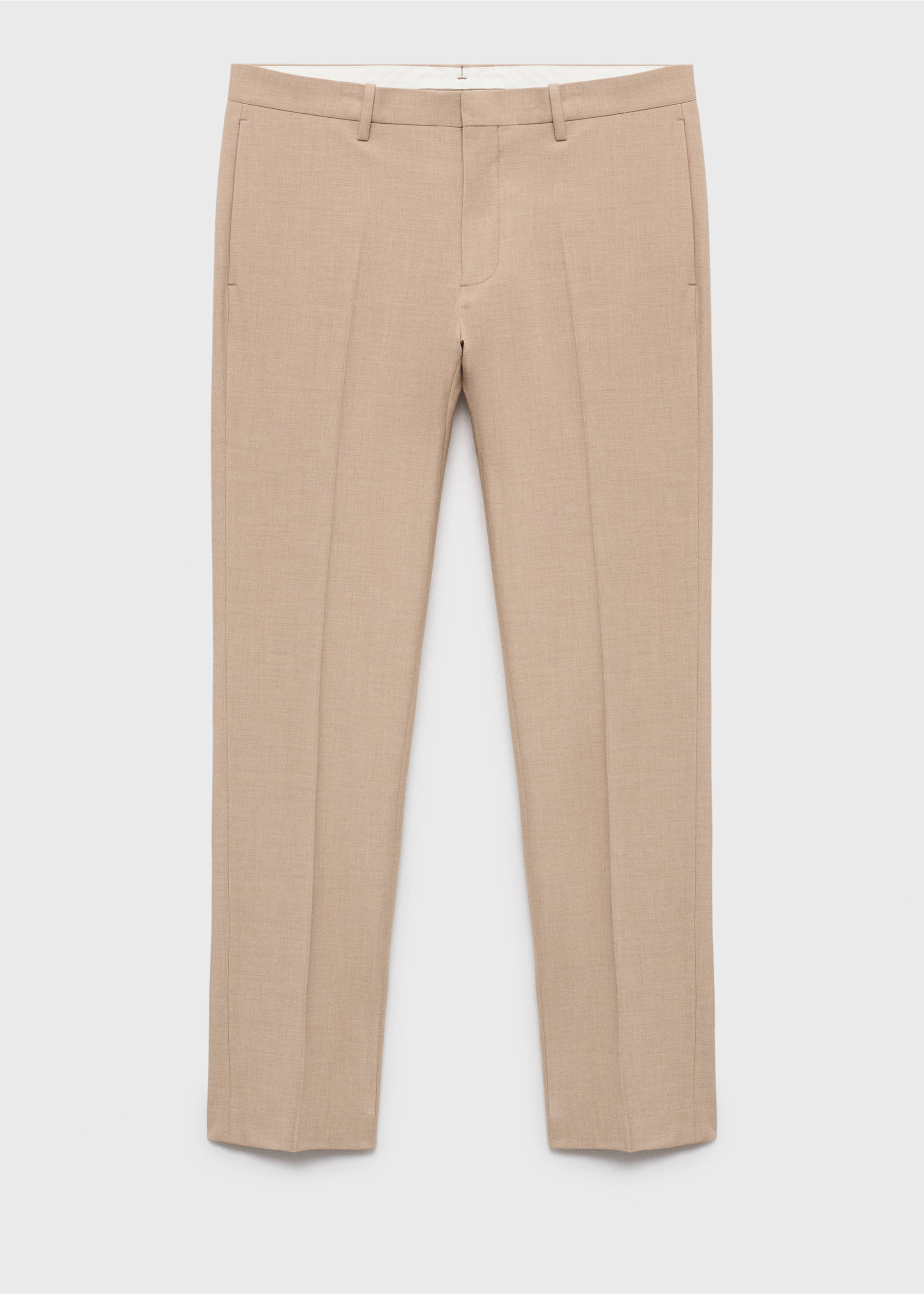 Slim-Fit-Anzughose Paris - Artikel ohne Model, Beige. Ref: 17035155-00.