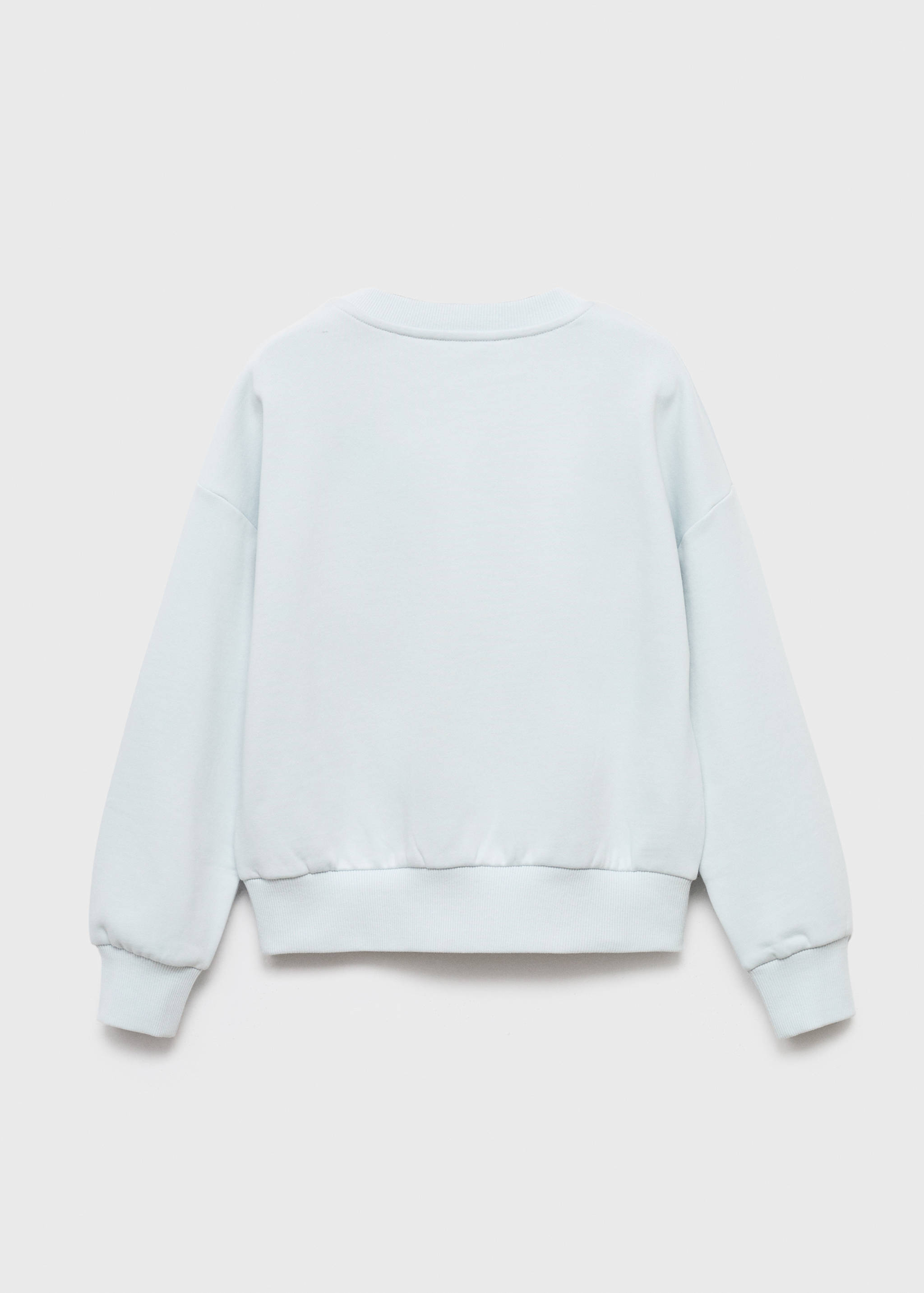 Broderad Snoopy-sweatshirt - Artikelns baksida