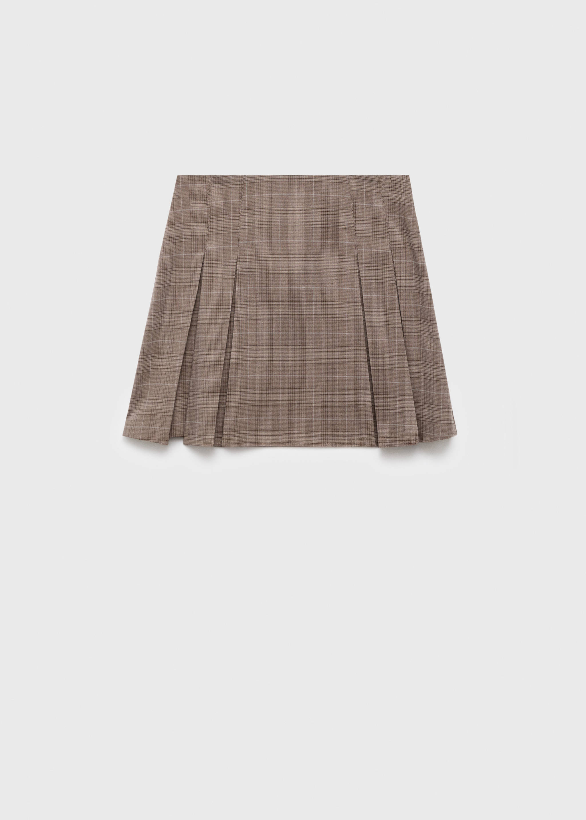Pleated mini-skirt - Article without model