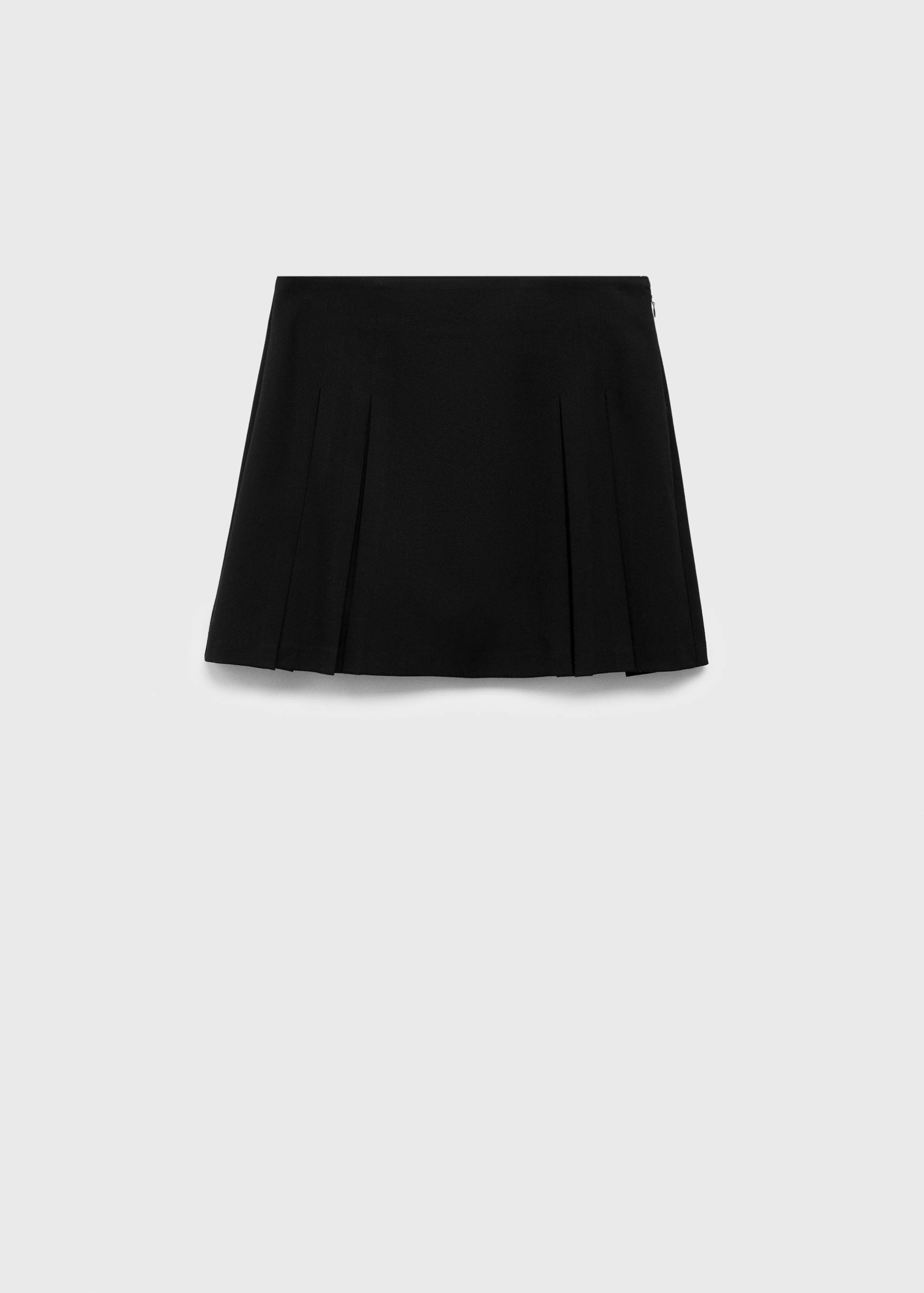 Pleated mini-skirt - Article without model