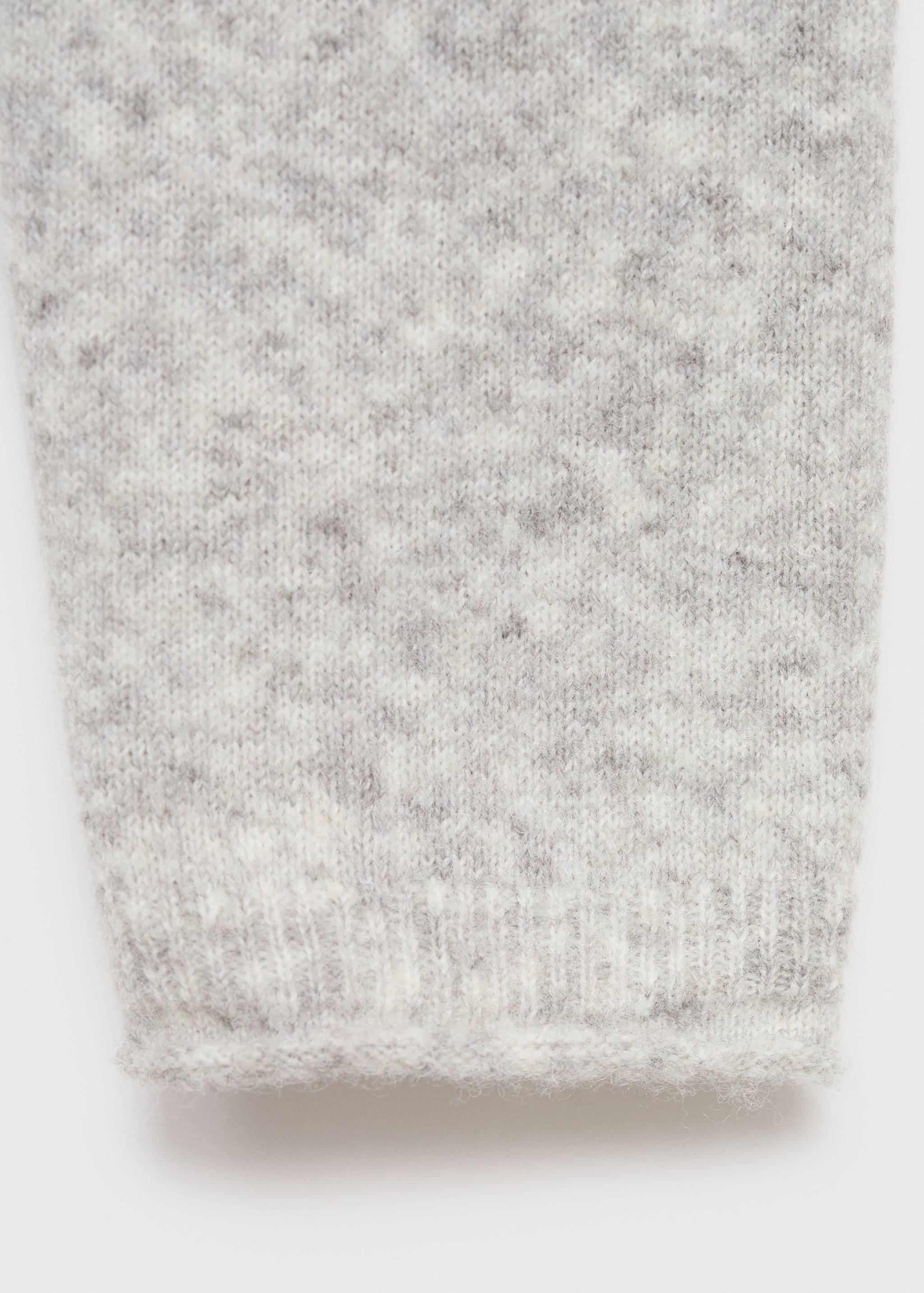Cropped cardigan with buttons - Details of the article 0