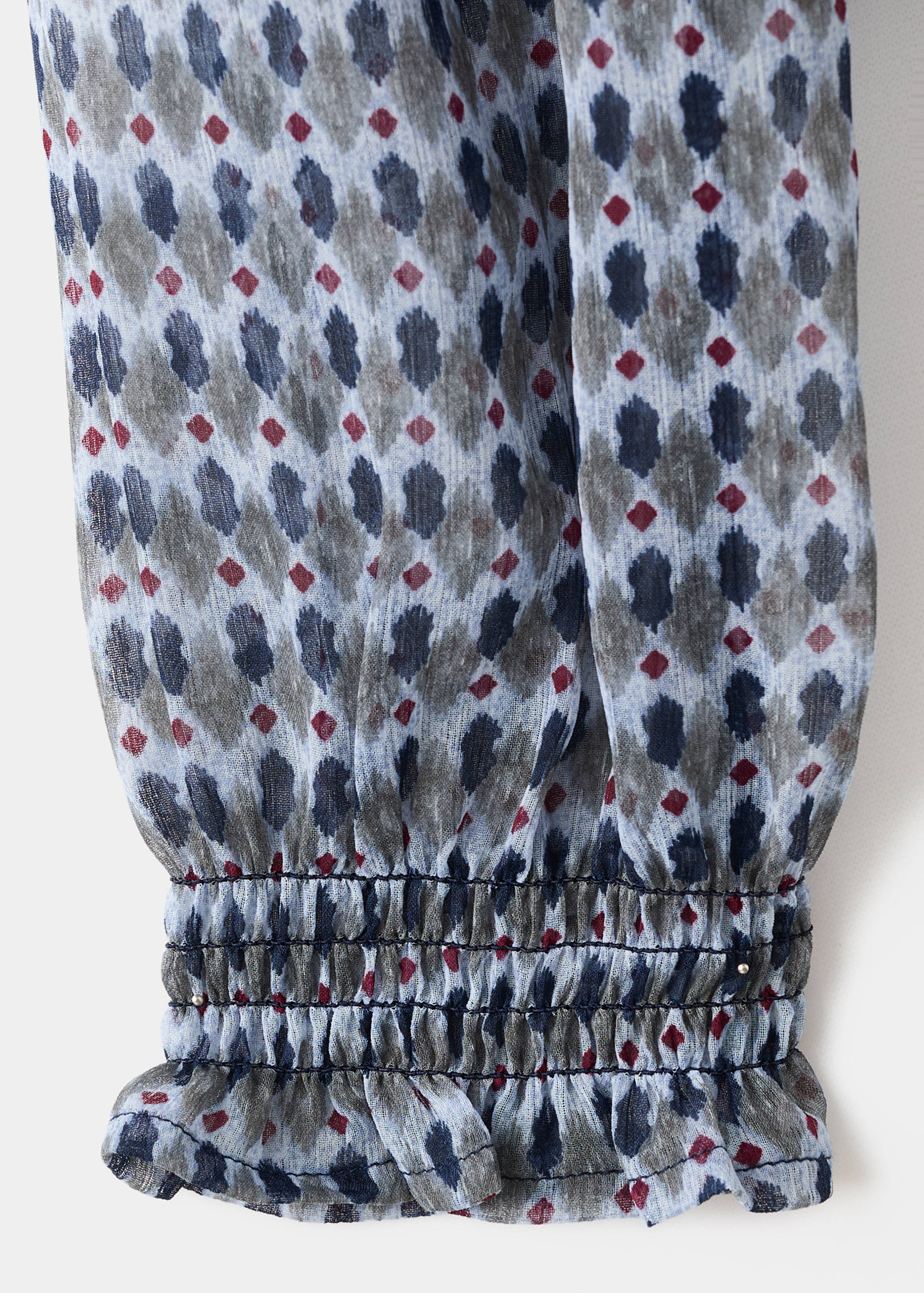 Ethnic-print blouse - Details of the article 0