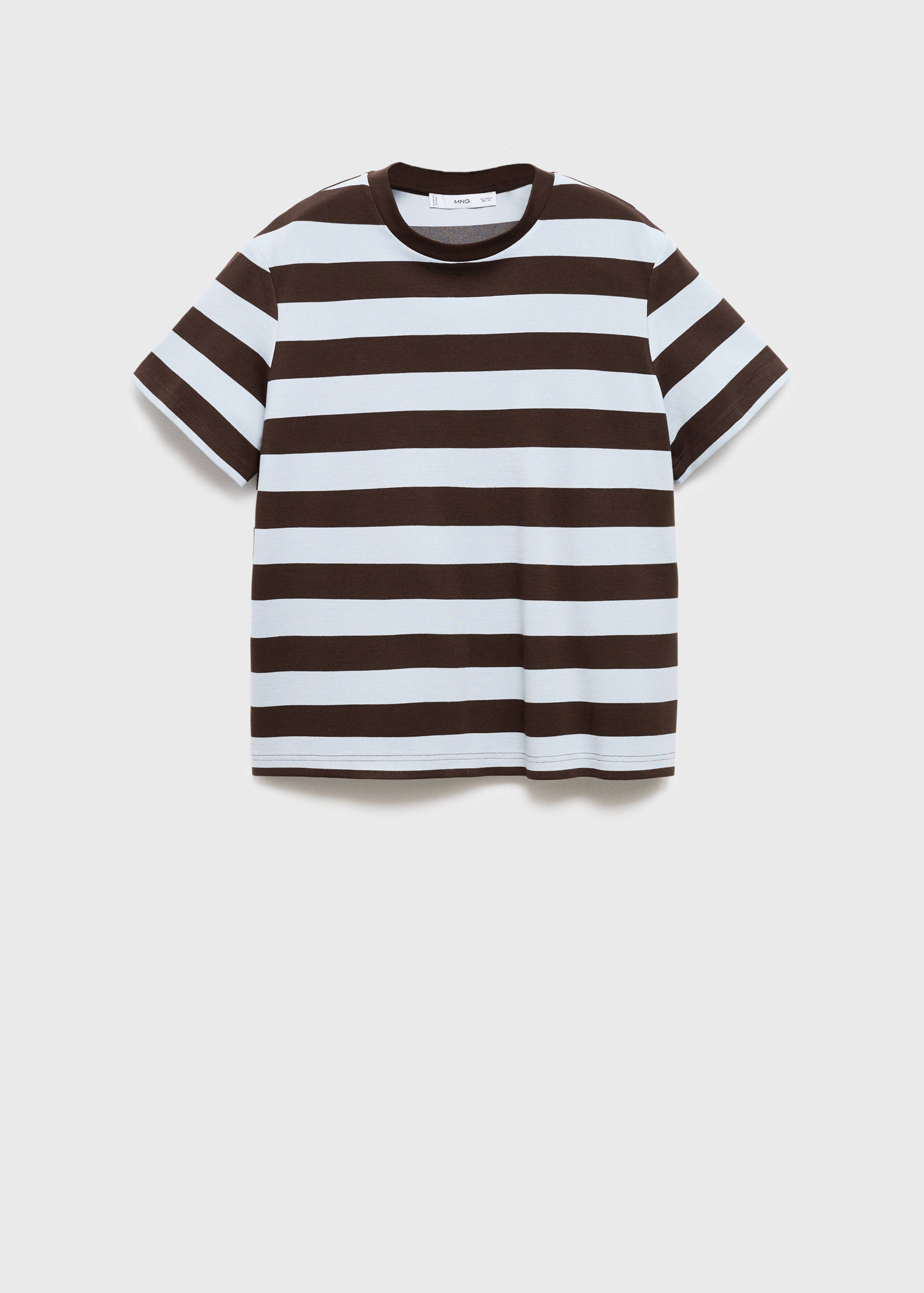 T-shirt manches courtes rayures - Article sans modèle