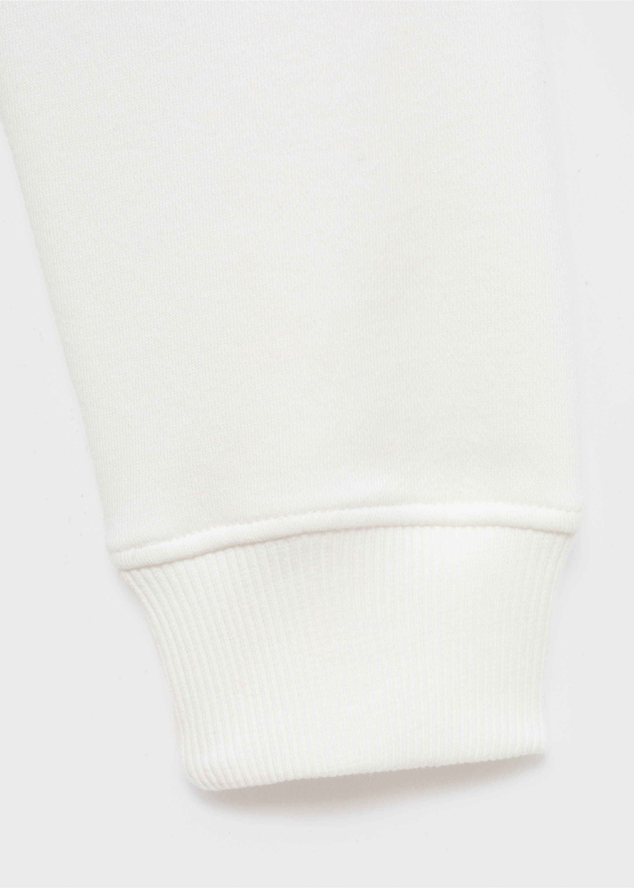 Printed cotton sweatshirt - Details of the article 0, Off White. Ref: 17035804-00.