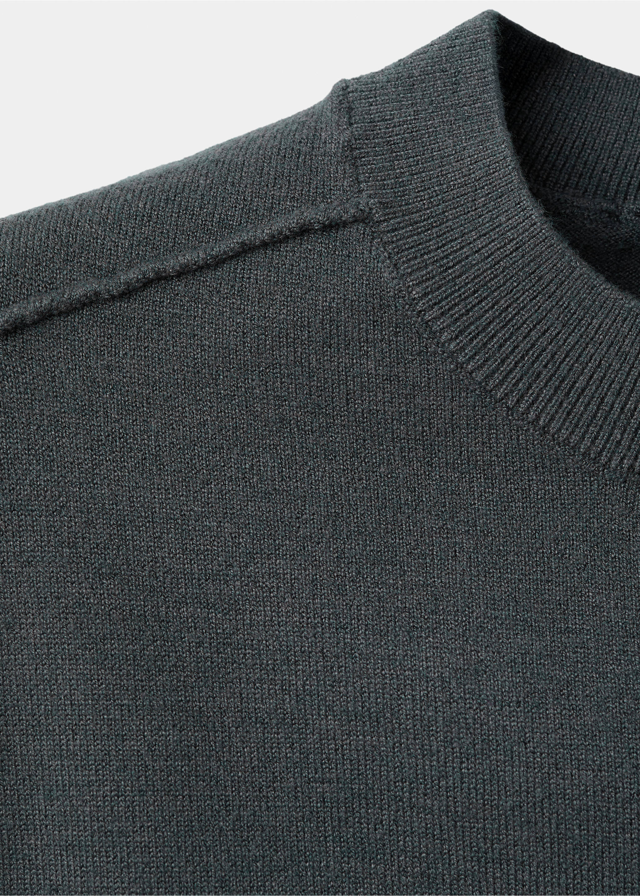 Gilet en maille à coutures - Détail de l'article 8, Gris anthracite. Ref: 17035809-00.