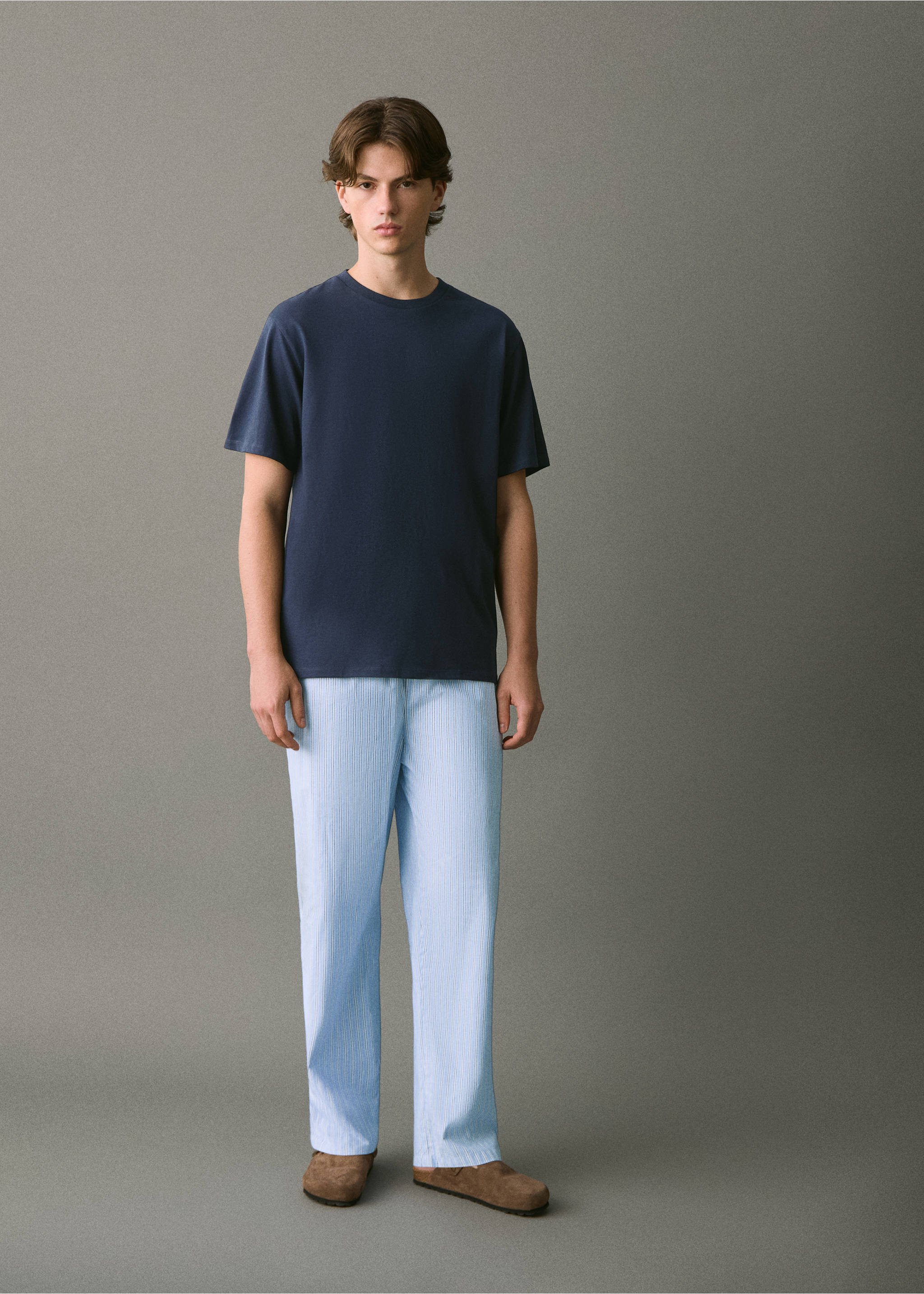 Cotton pyjama pack - General plane, Navy. Ref: 17035823-00.