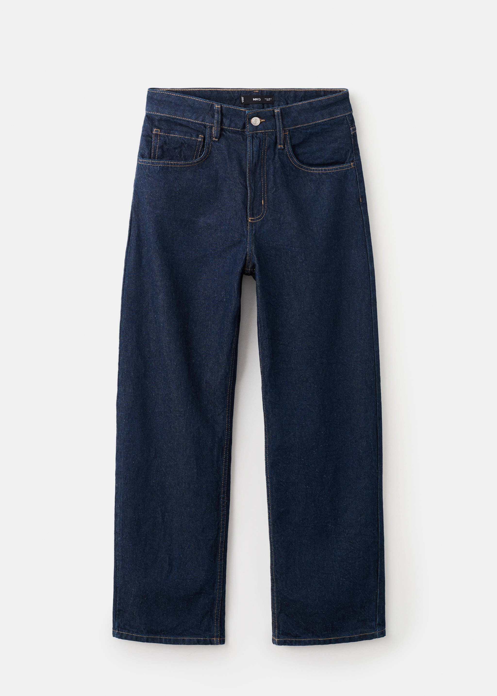 High-waisted barrel jeans - Article without model