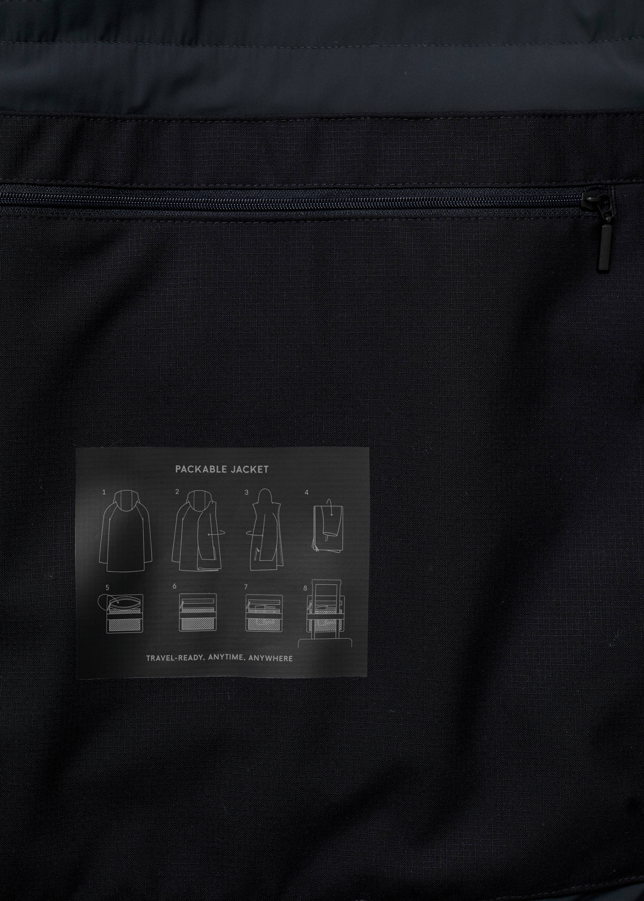 Packable water-repellent padded Thermolite® parka - Details of the article 0