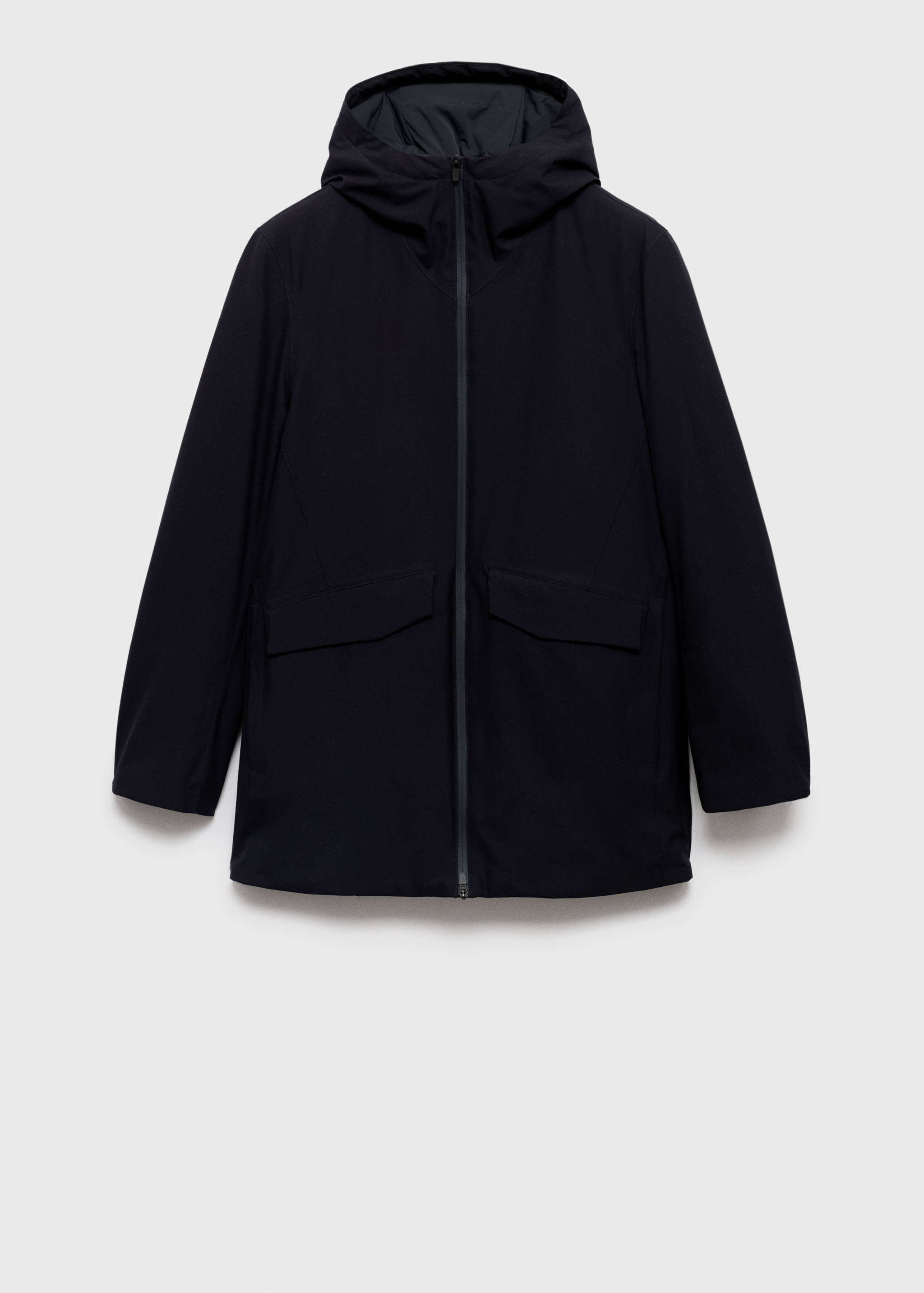 Packable water-repellent padded Thermolite® parka - Article without model