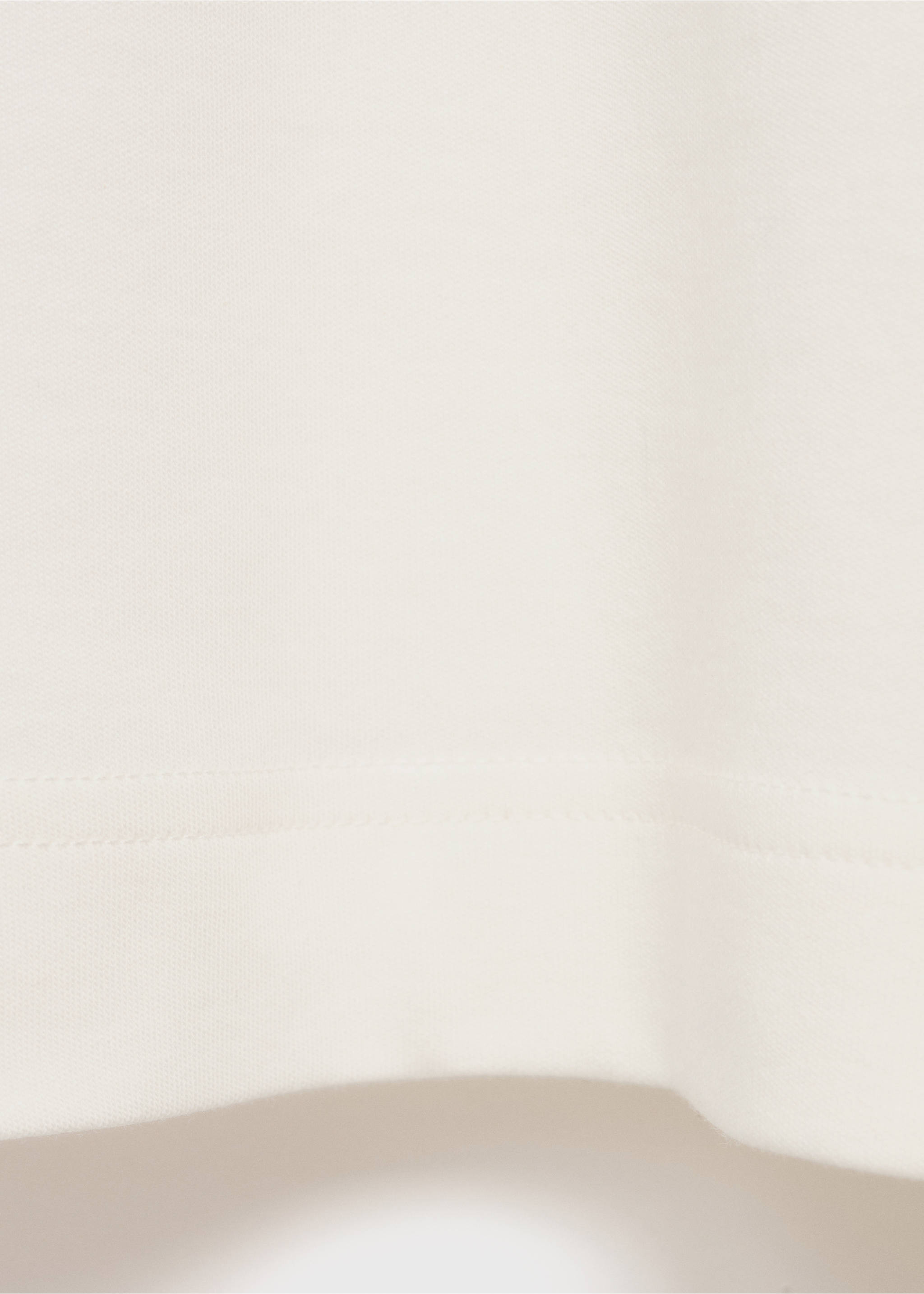 Ribbed knitted cardigan with buttons - Details of the article 0, Off White. Ref: 17035974-00.