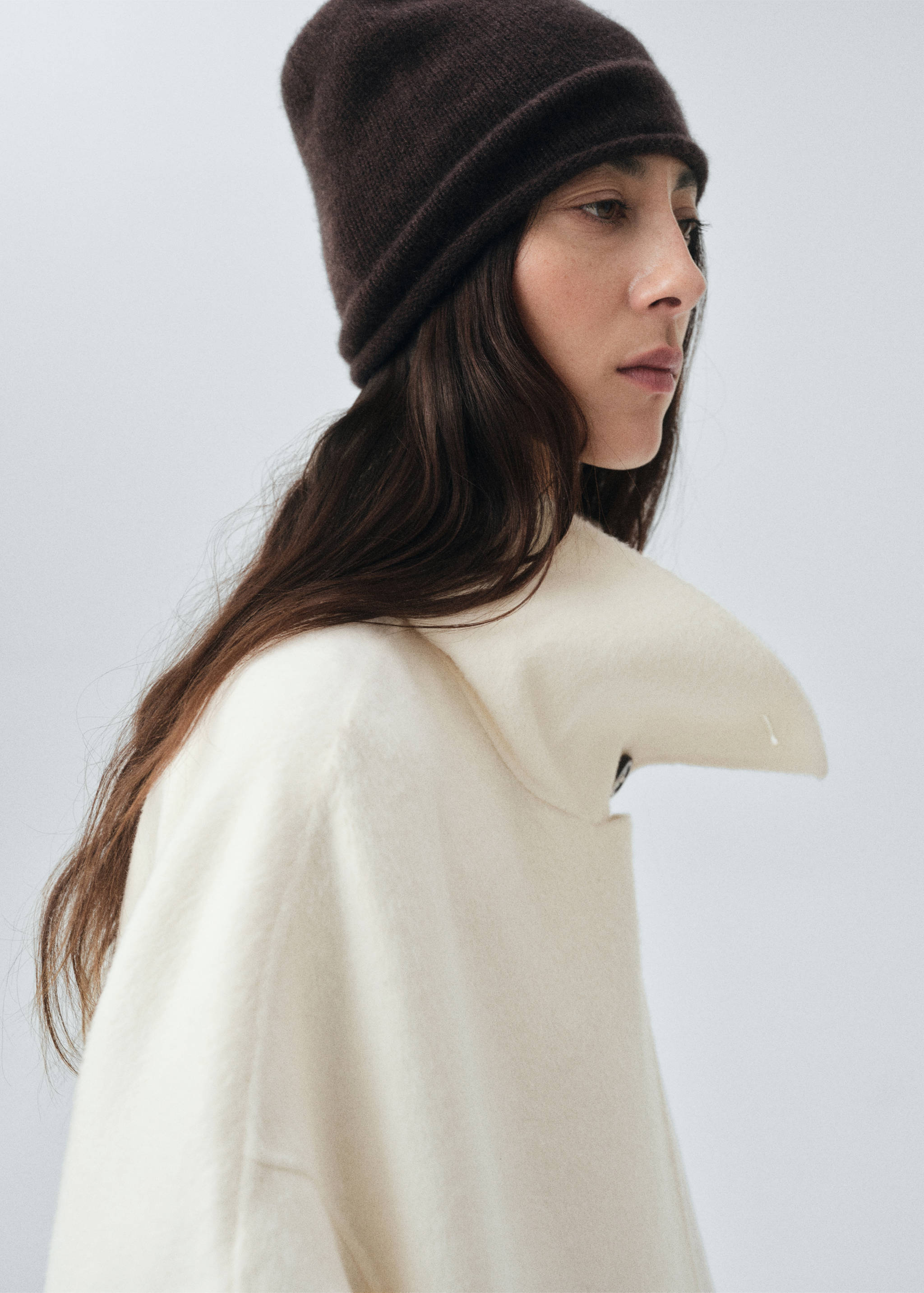100% cashmere beanie - General plane