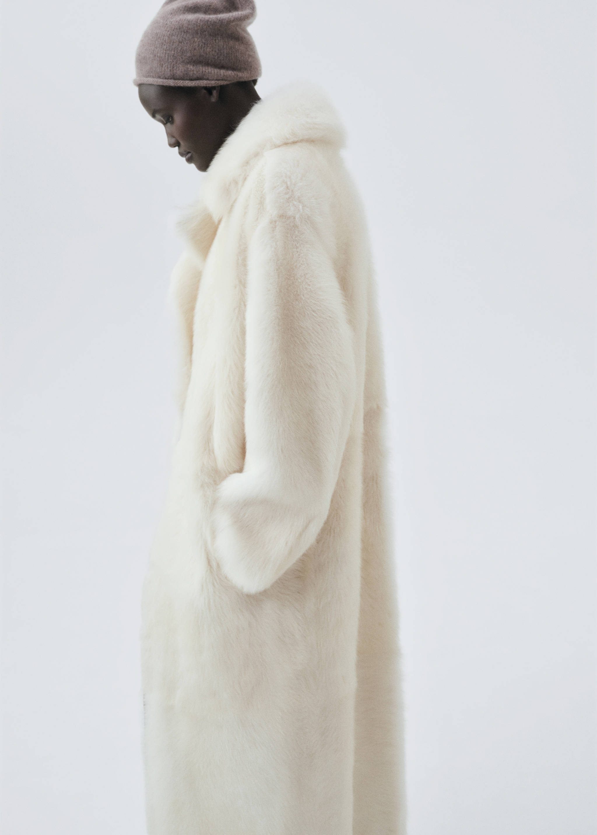 100% cashmere beanie - General plane