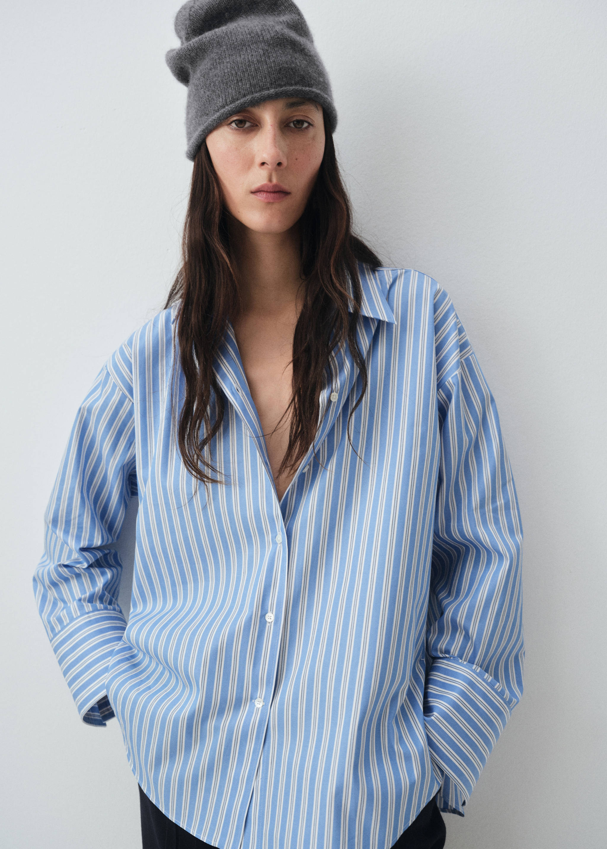 100% cashmere beanie - General plane