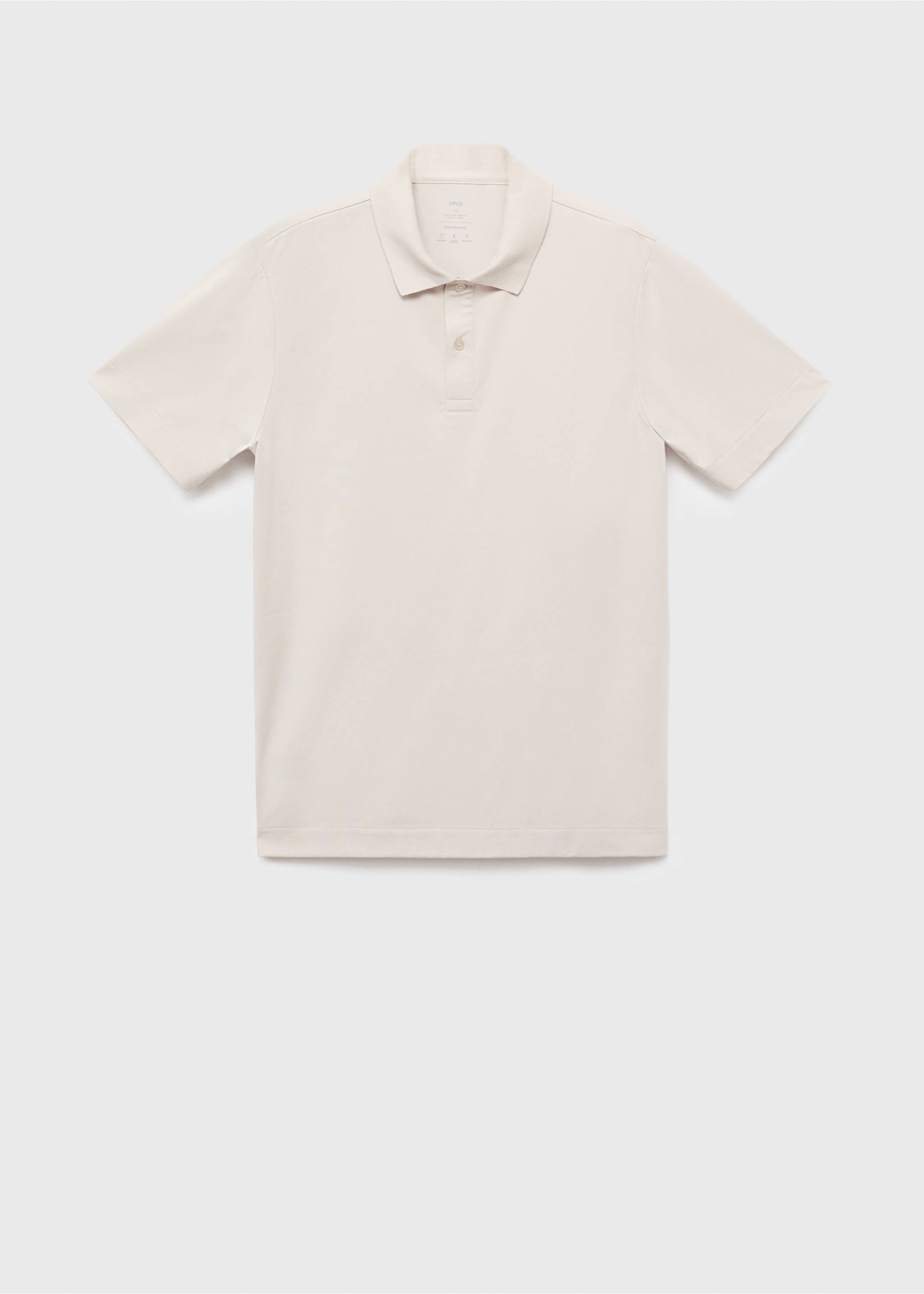 Polo slim-fit Thermolite® - Article sans modèle, Gris glacé. Ref: 17035977-00.