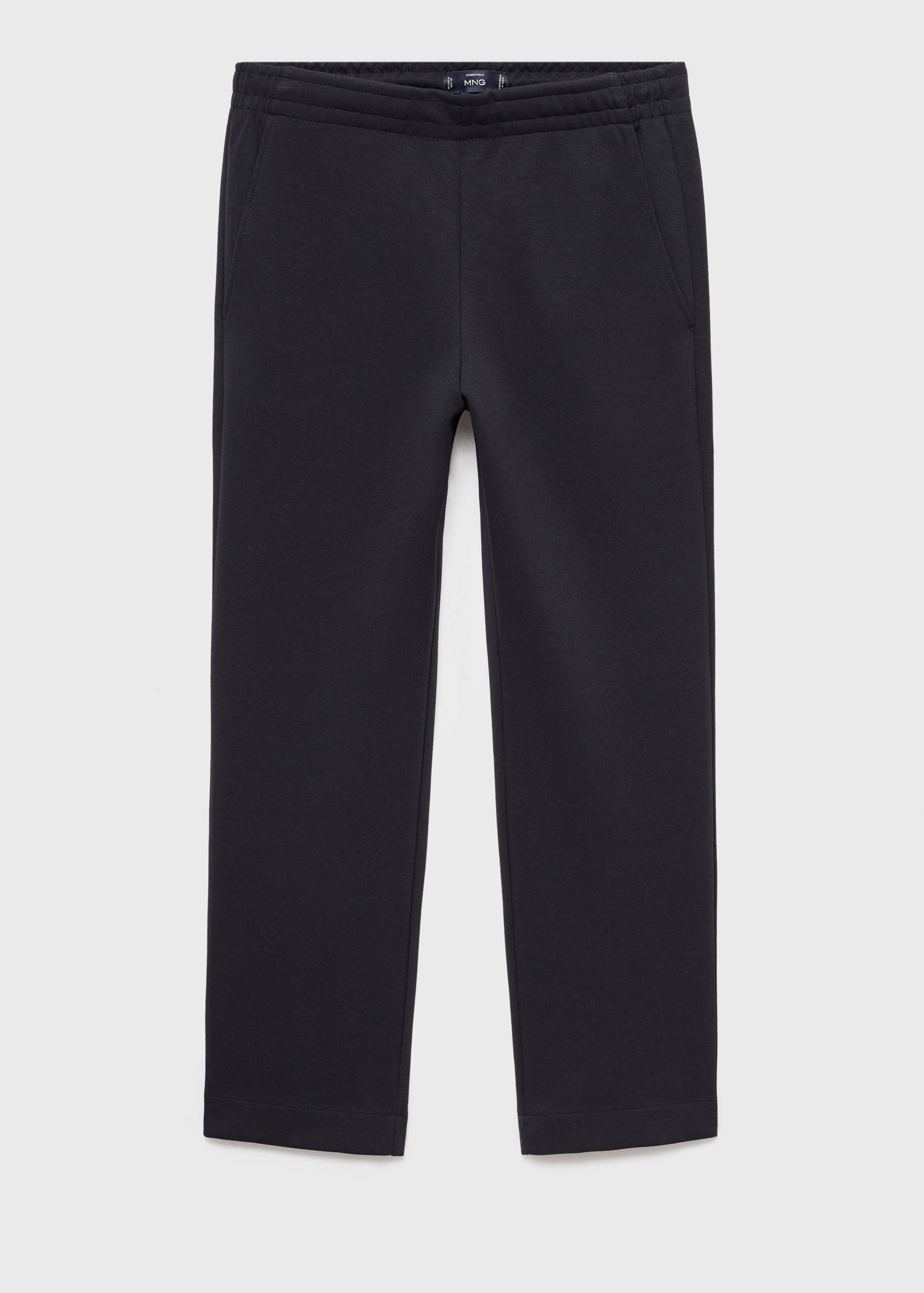 Βαμβακερό joggers με ελαστική μέση - Προϊόν χωρίς μοντέλο