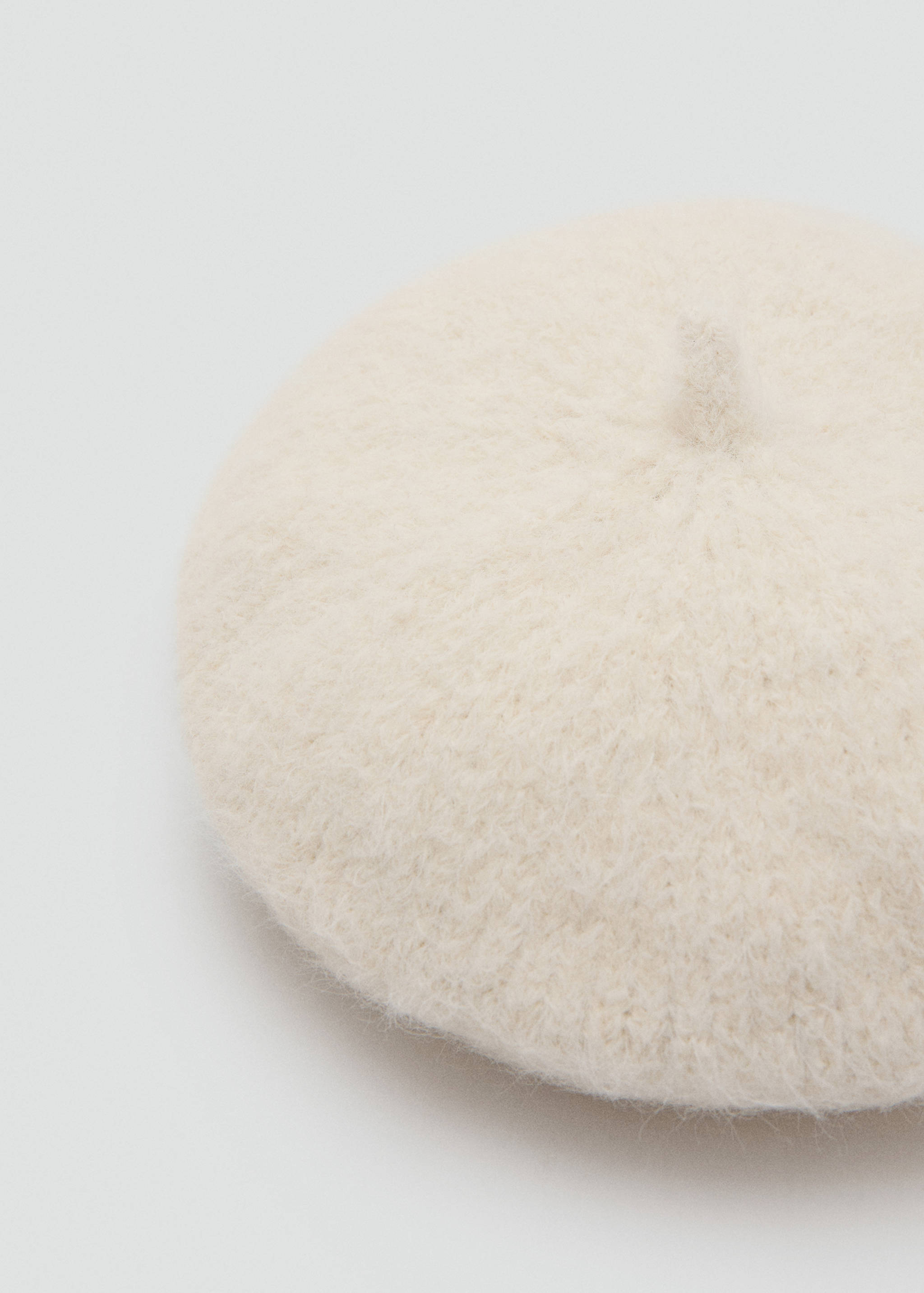 Wool-blend beret - Medium plane