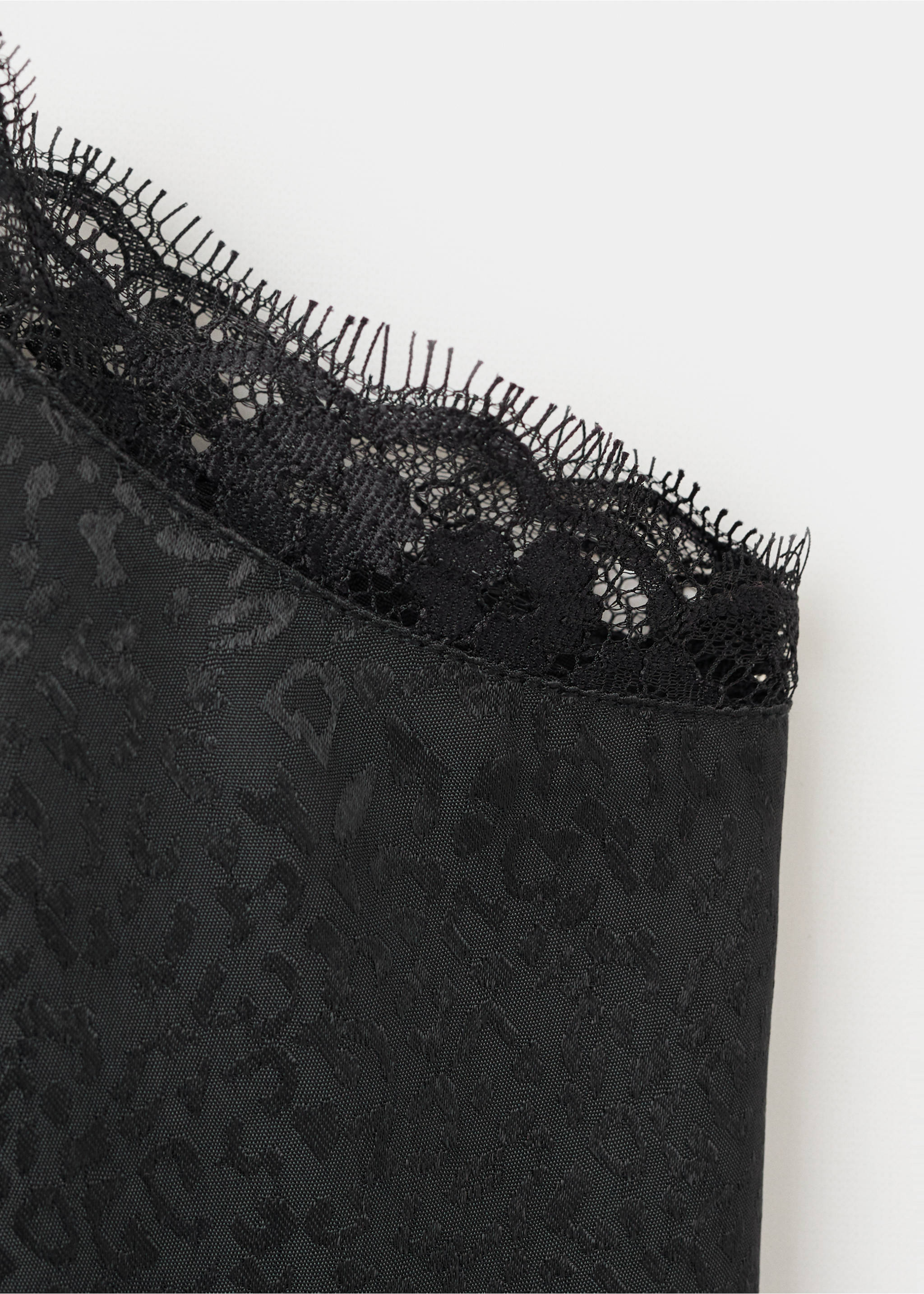 Top lingerie léopard - Détail de l'article 8, Noir. Ref: 17036332-00.