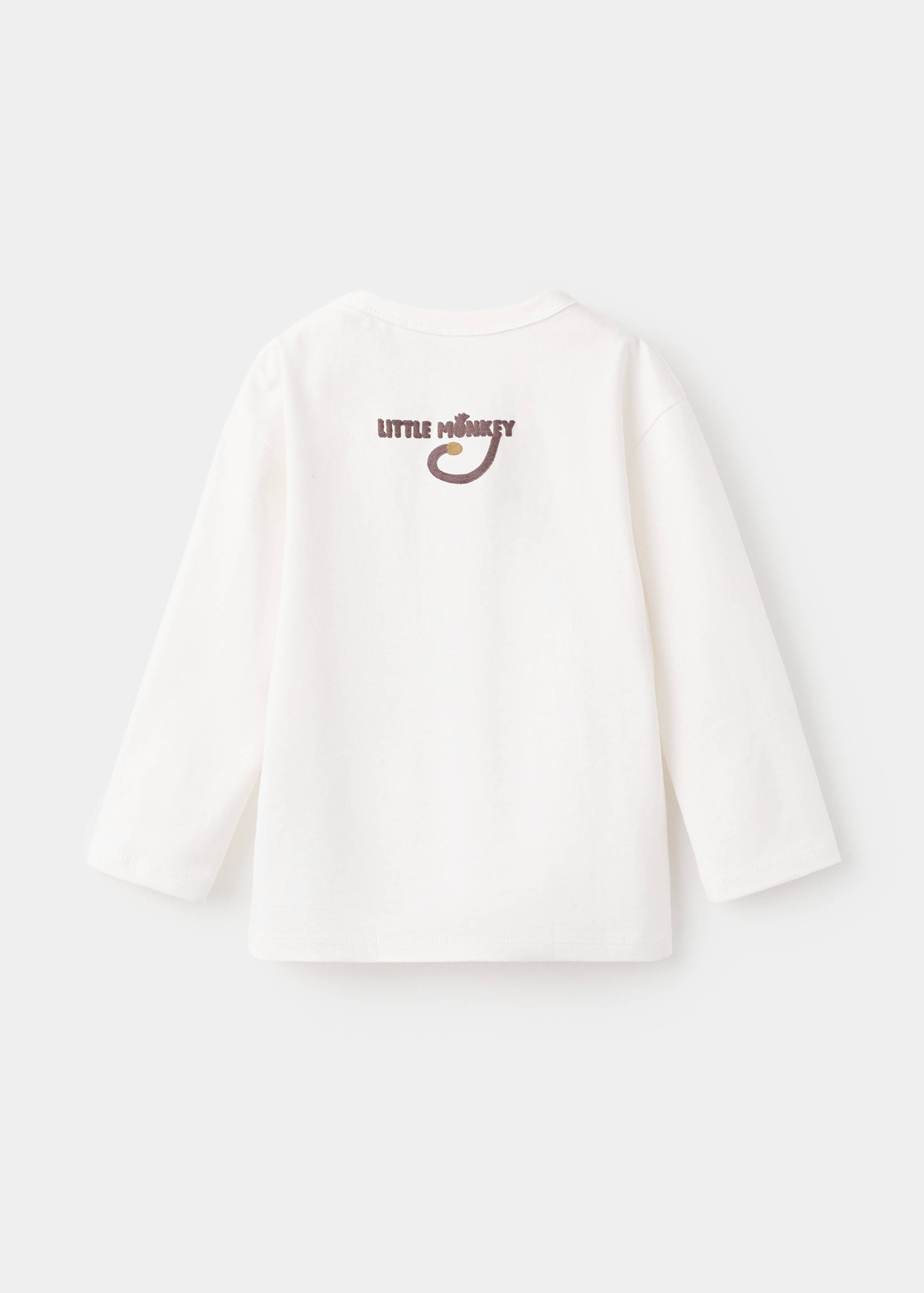 T-shirt imprimé relief - Verso de l’article