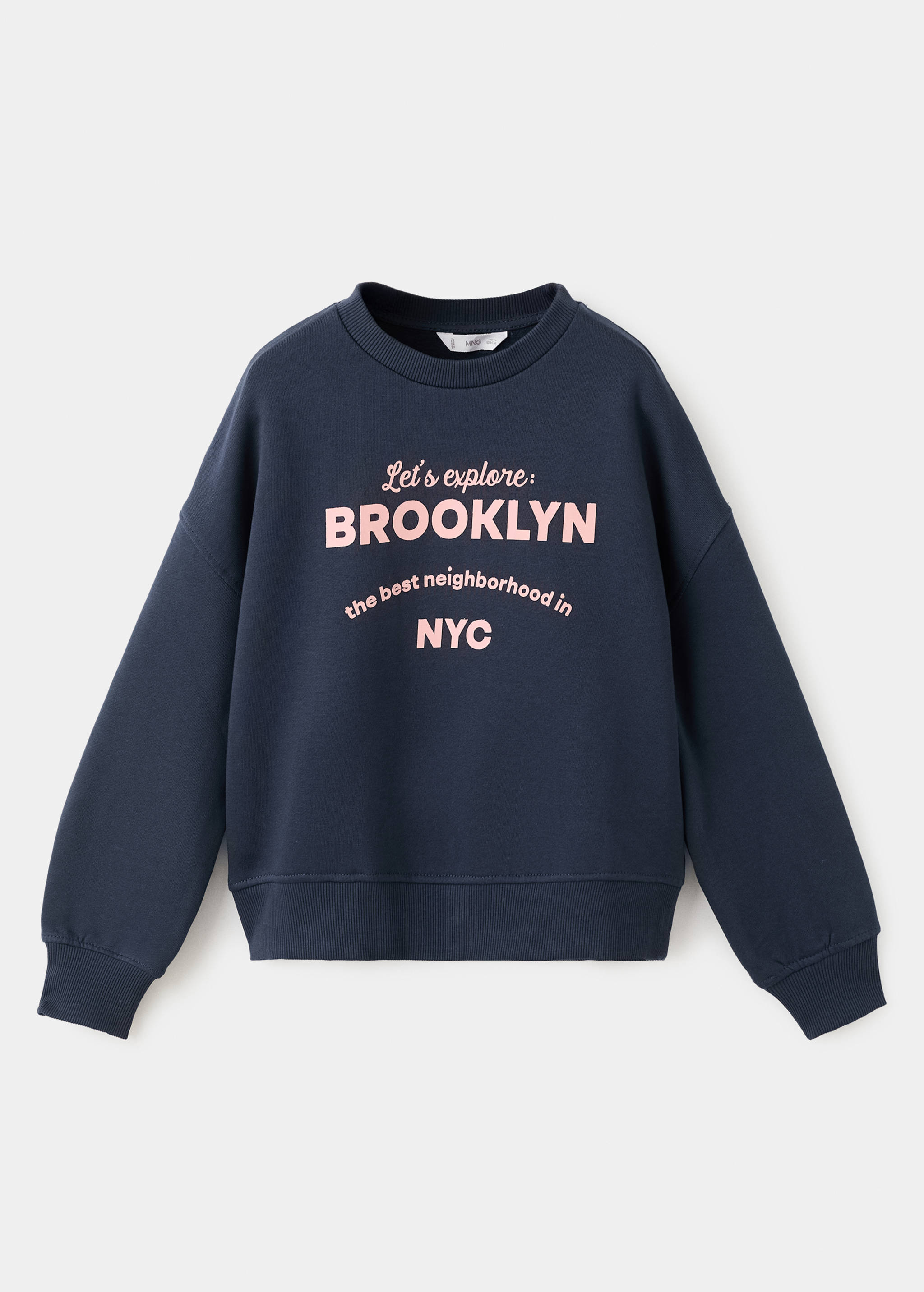 Sweat-shirt coton imprimé - Article sans modèle