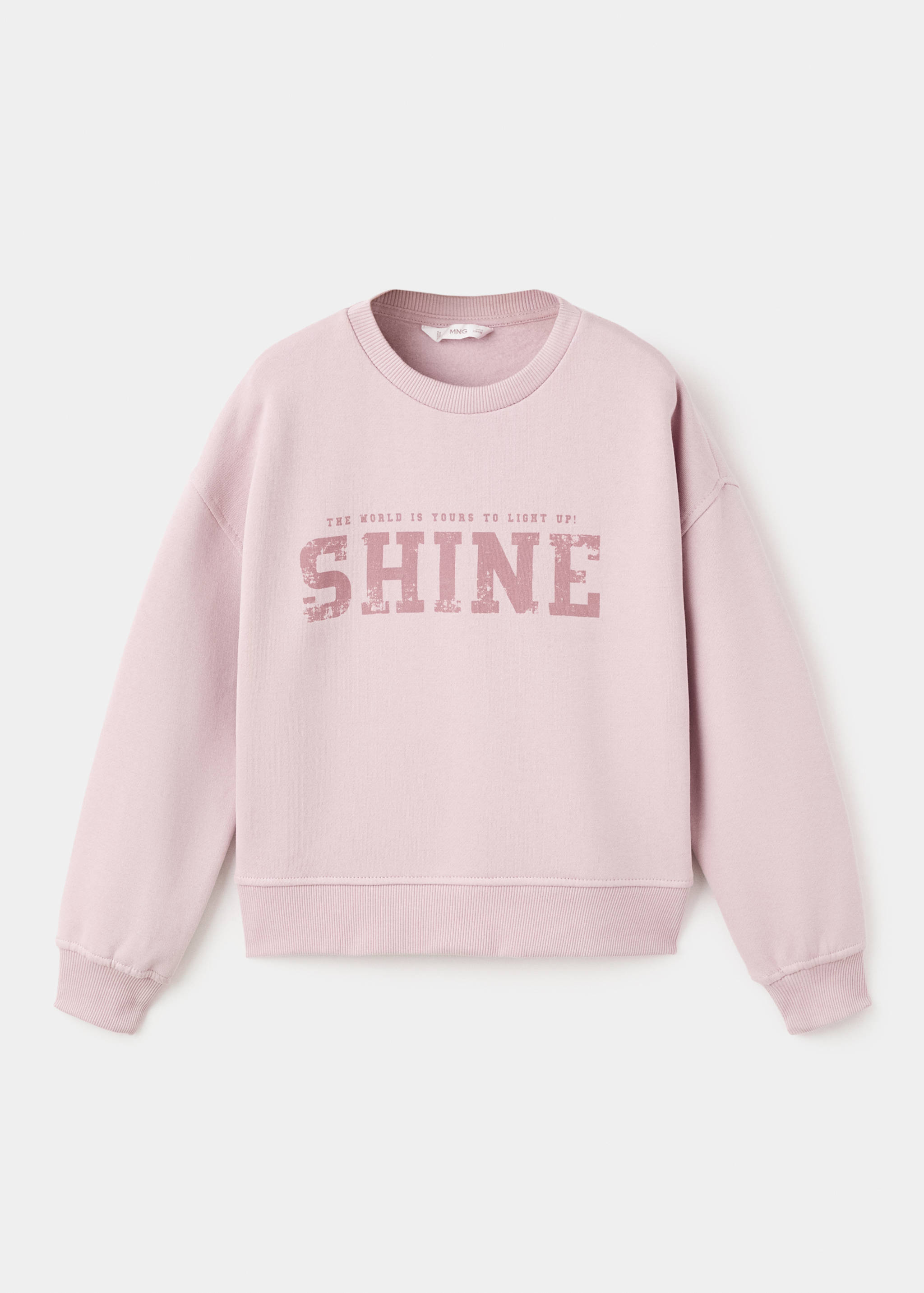 Gemustertes Baumwoll-Sweatshirt - Artikel ohne Model