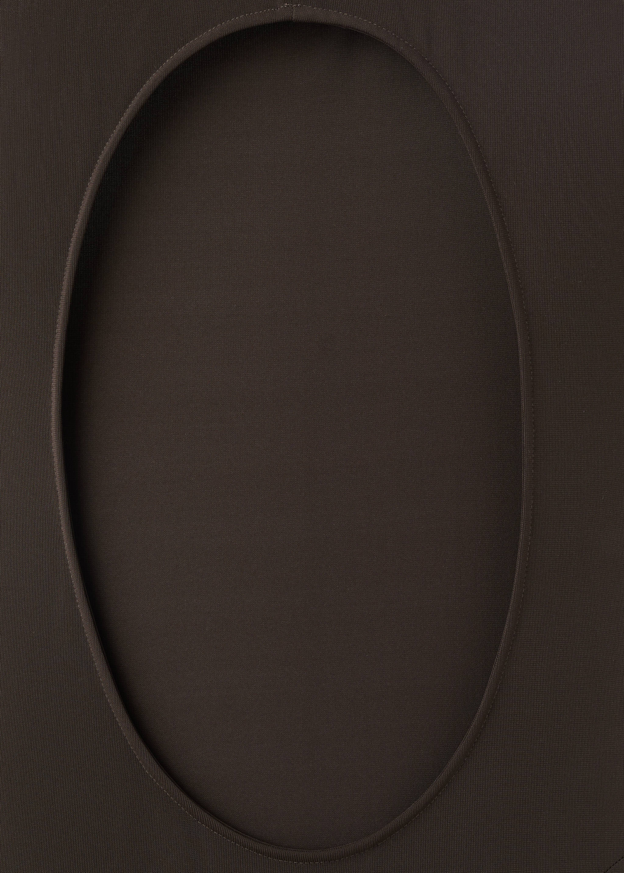 Godet dress with back opening - Details of the article 0