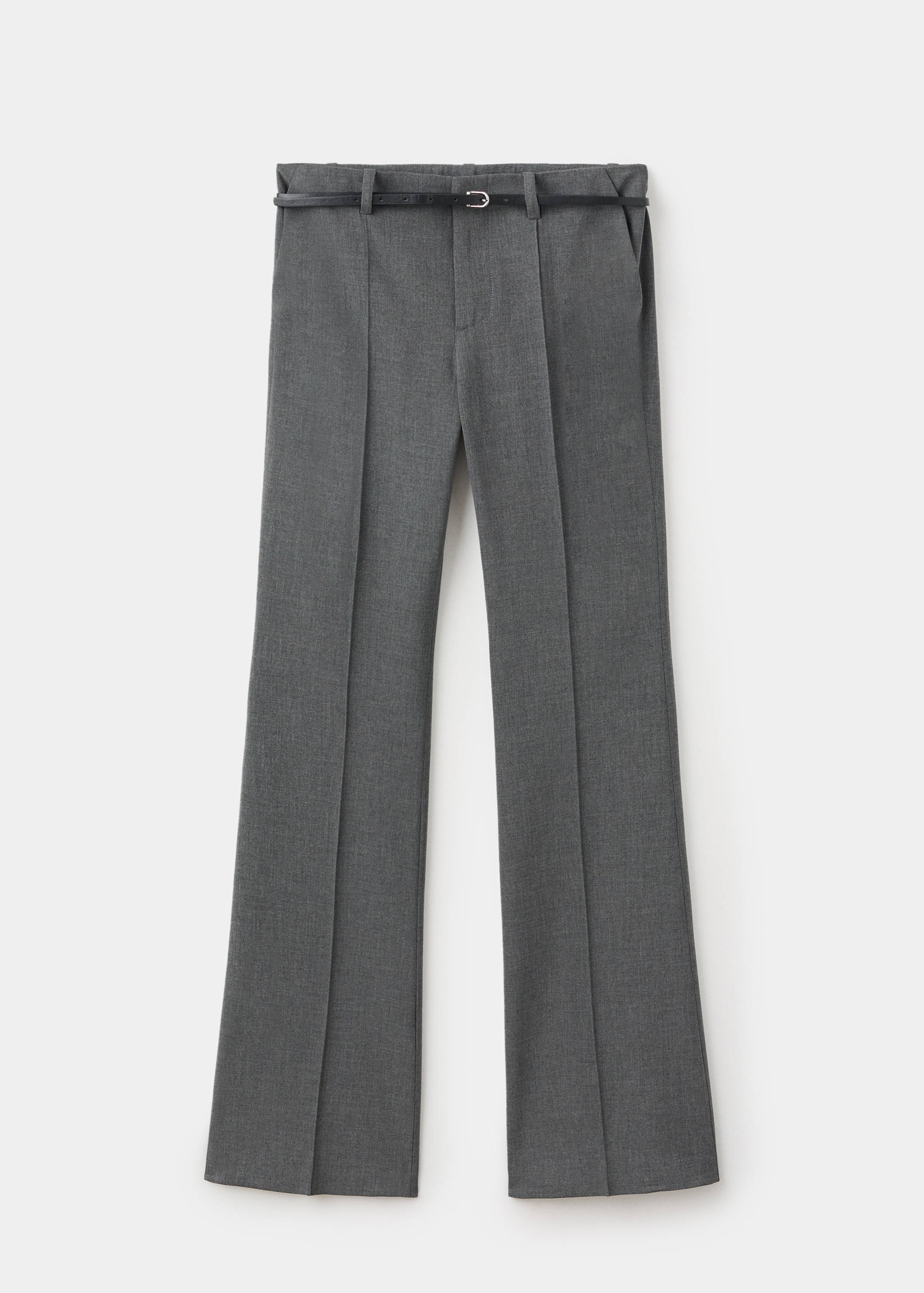 Gerade Hose mit Gürtel - Artikel ohne Model