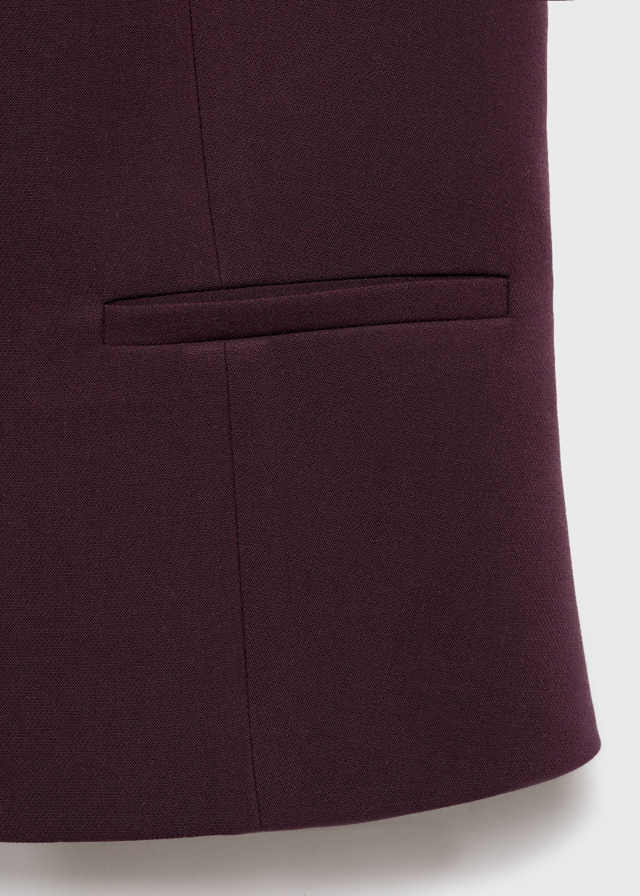 Chaleco traje entallado - Detalle del artículo 0