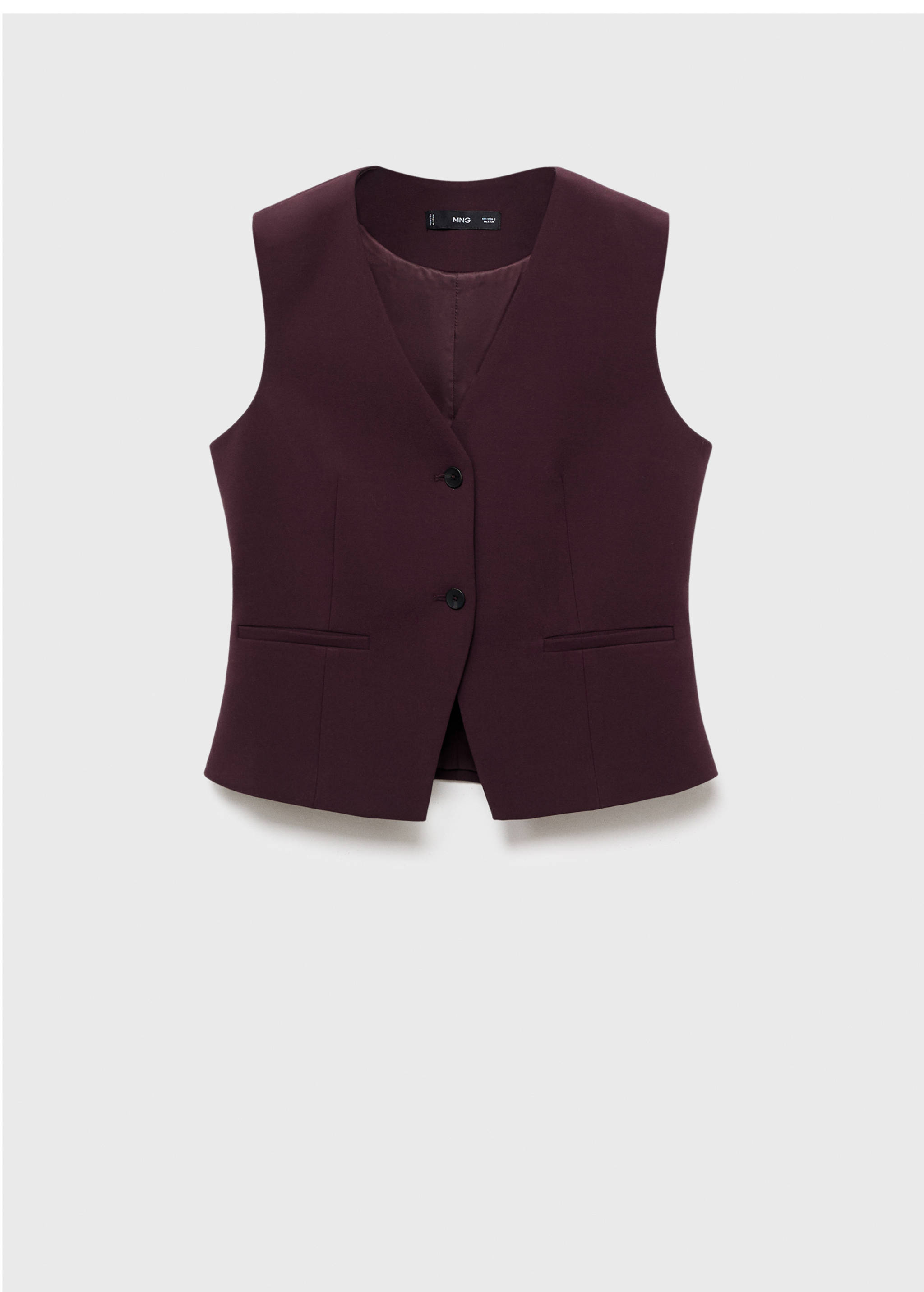 Chaleco traje entallado - Artículo sin modelo
