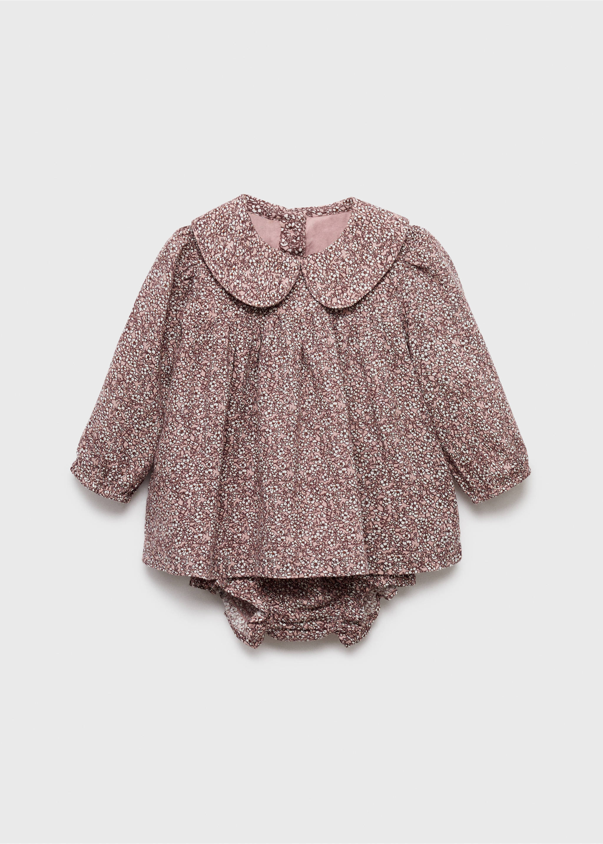Robe et culotte à fleurs - Article sans modèle, Rose. Ref: 17036738-00.