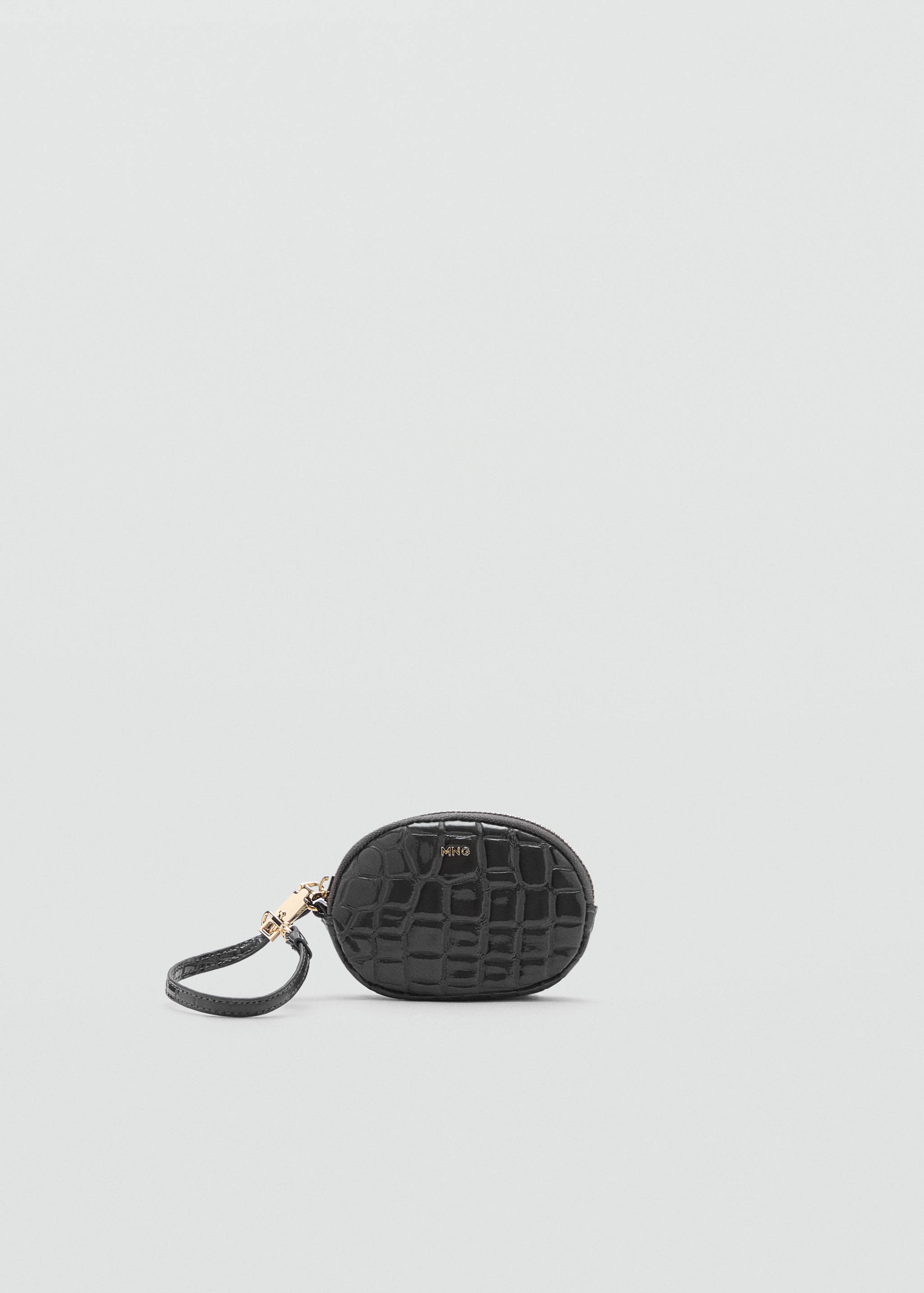 Shiny glitter coconut keychain wallet - Article without model