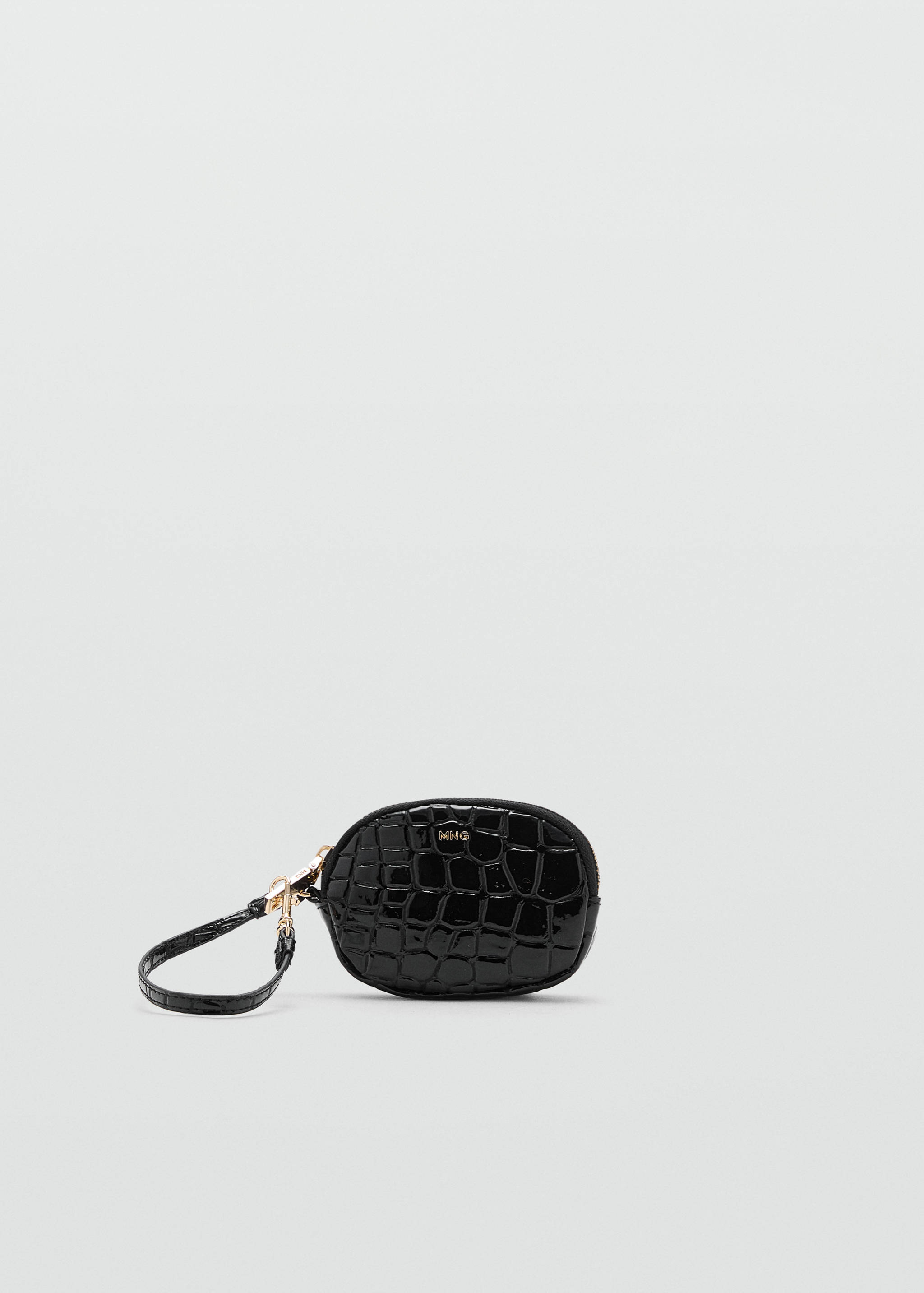 Shiny glitter coconut keychain wallet - Article without model