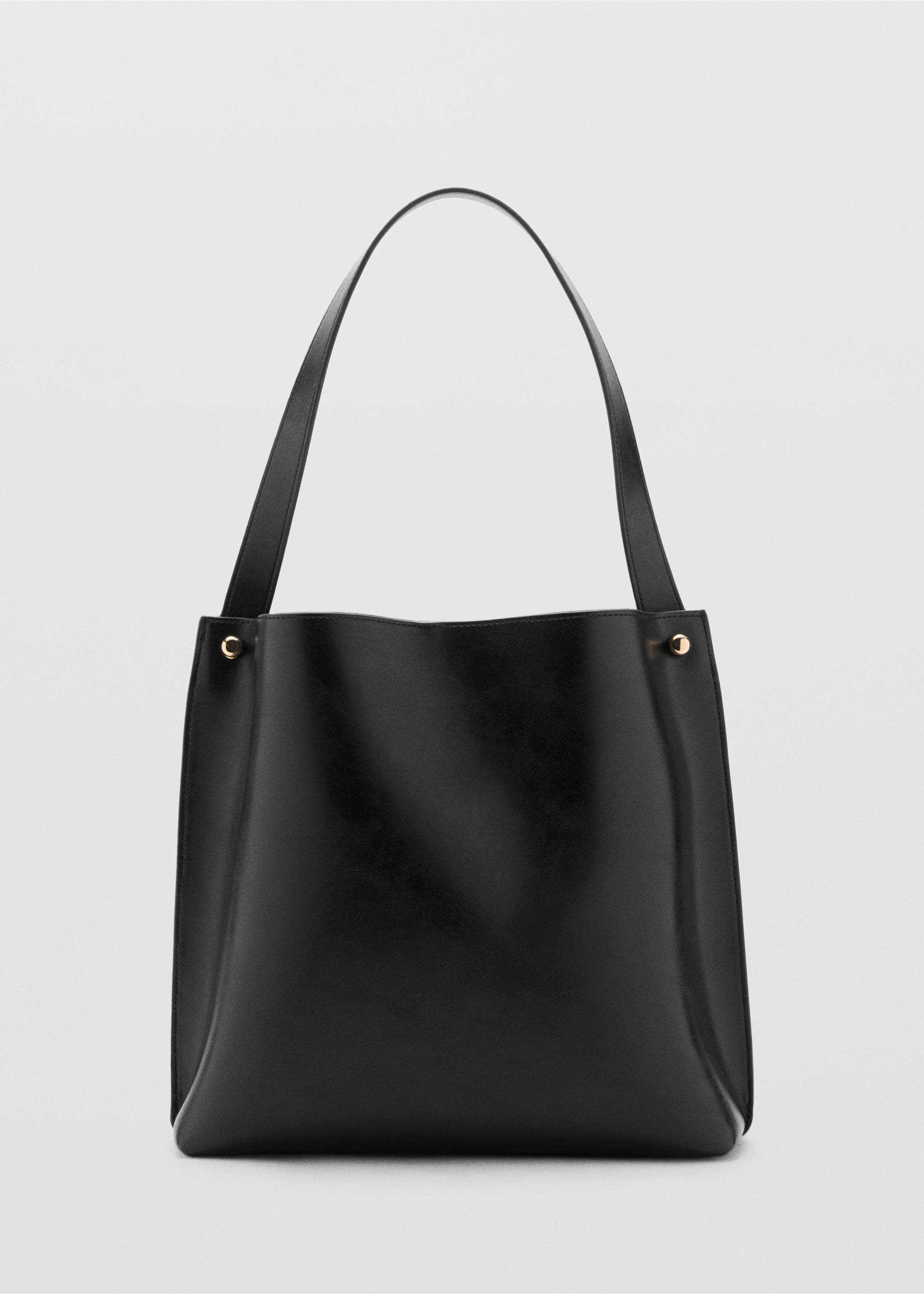 Bucket bag with metal details - Article without model, Black. Ref: 17037131-00.