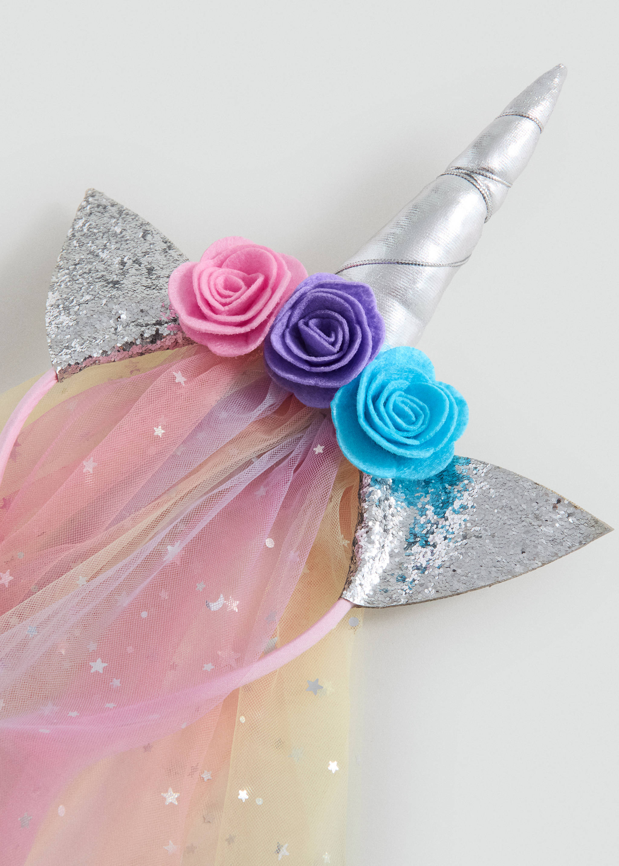 Glitter unicorn hairband - Medium plane