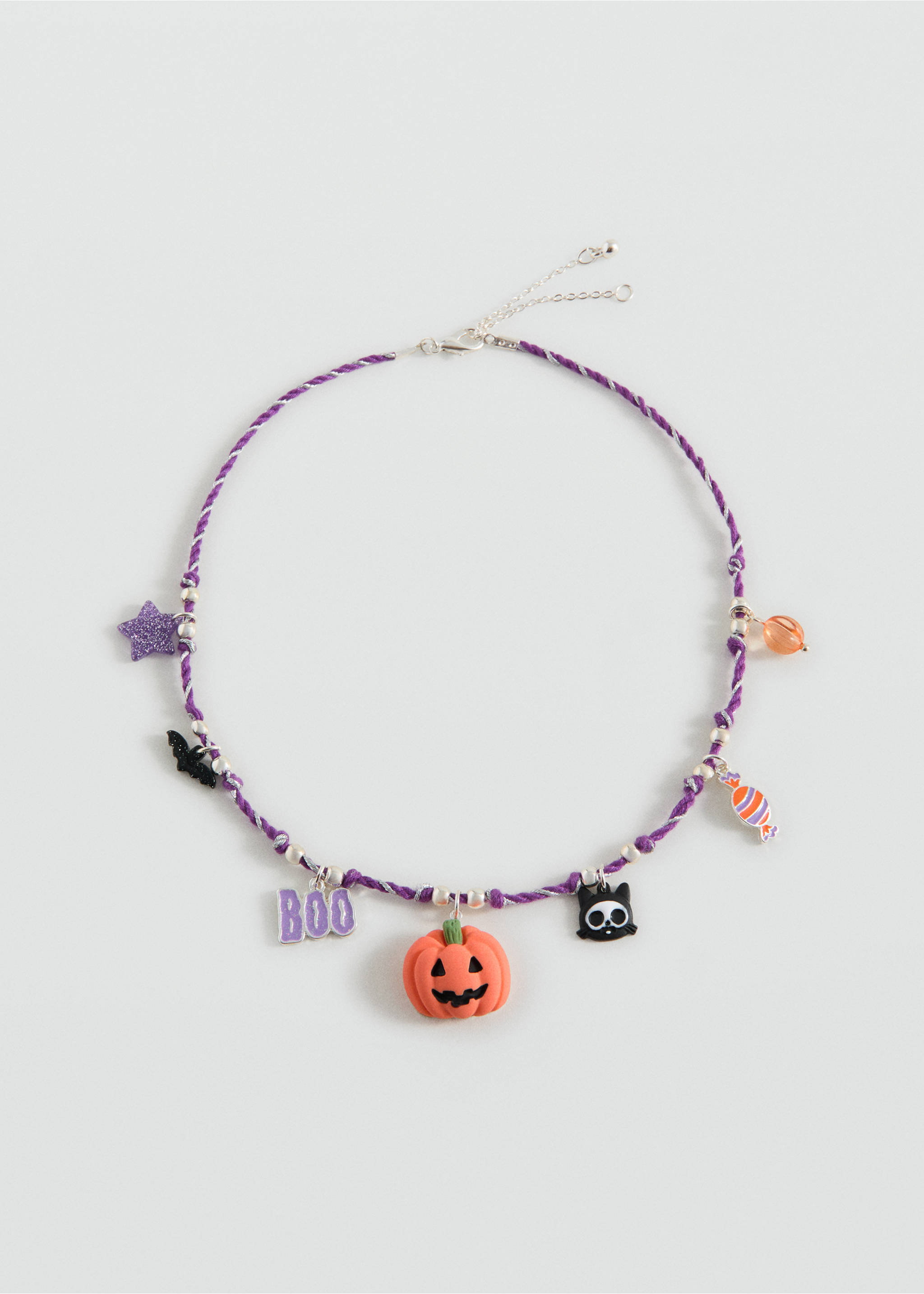 Κολιέ Halloween - Προϊόν χωρίς μοντέλο, Λιλά. Ref: 17037136-00.