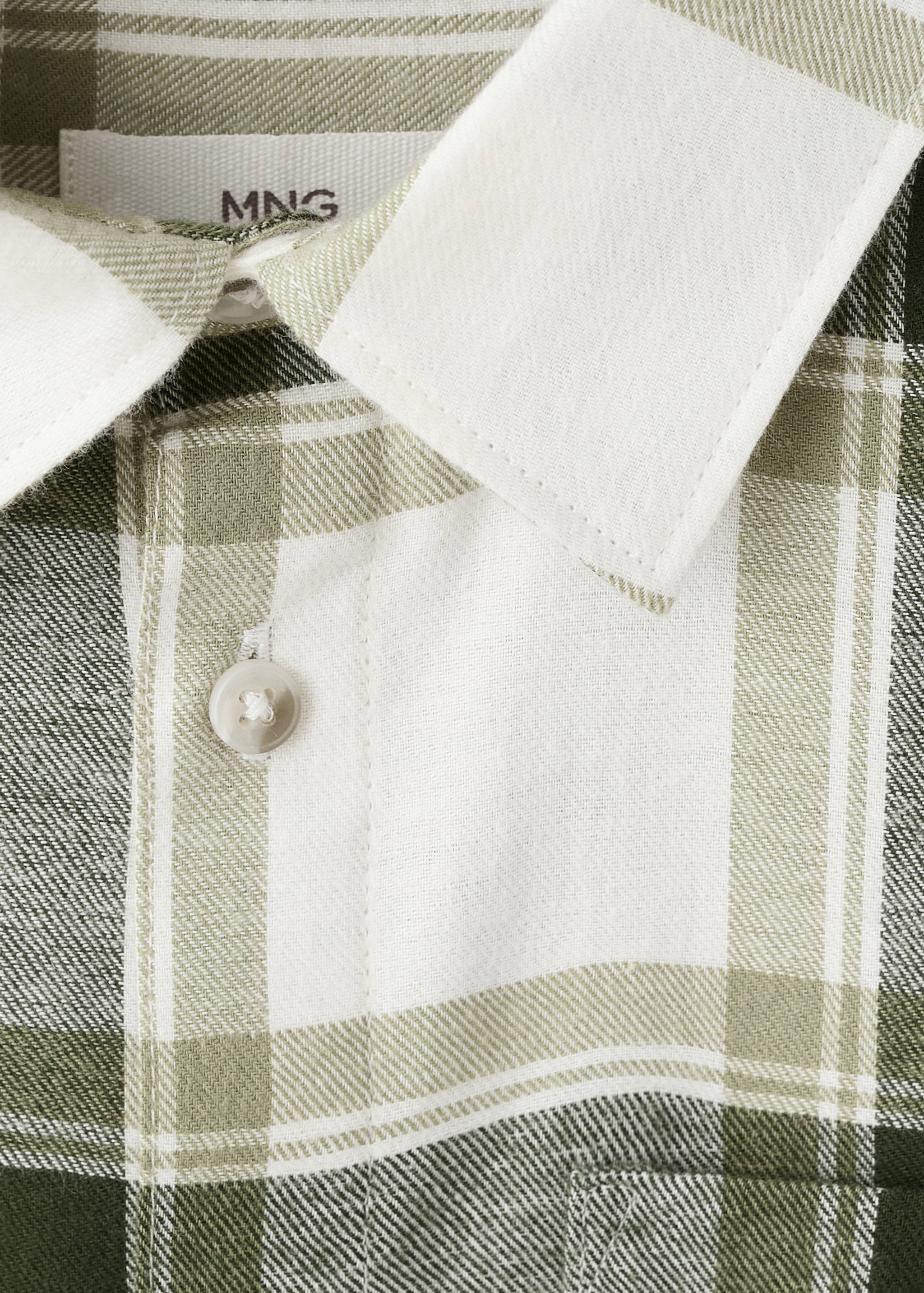 Cotton check shirt - Details of the article 0