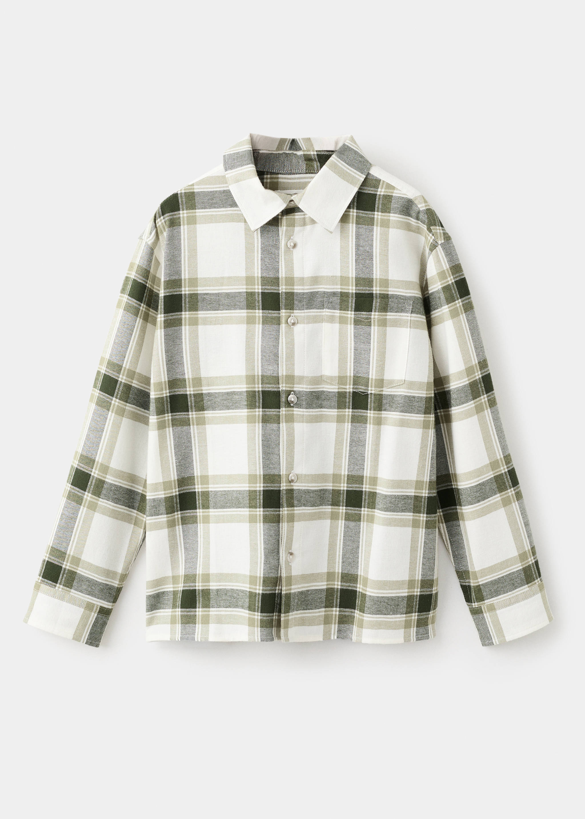 Cotton check shirt - Article without model