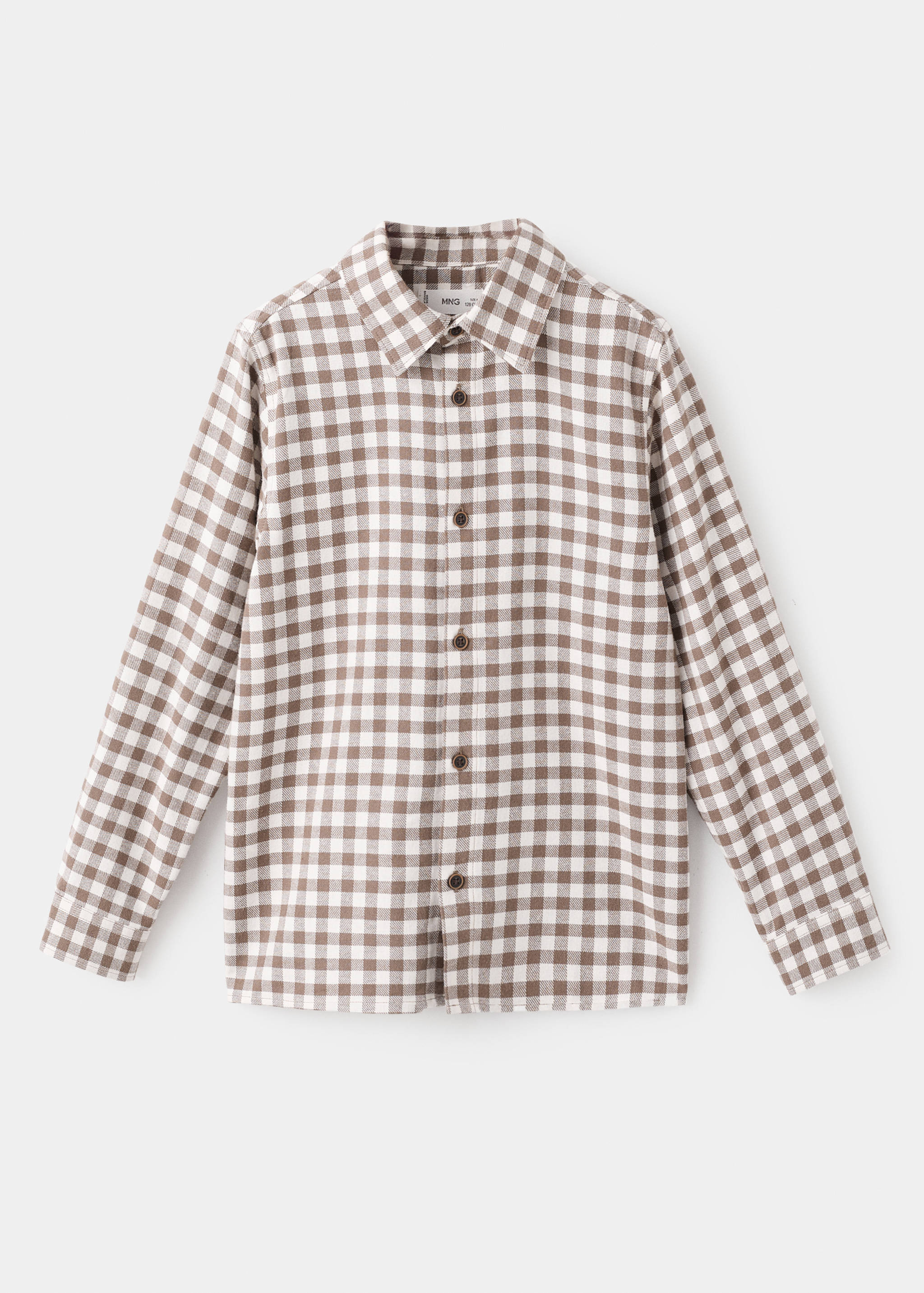 Checked print shirt - Article without model