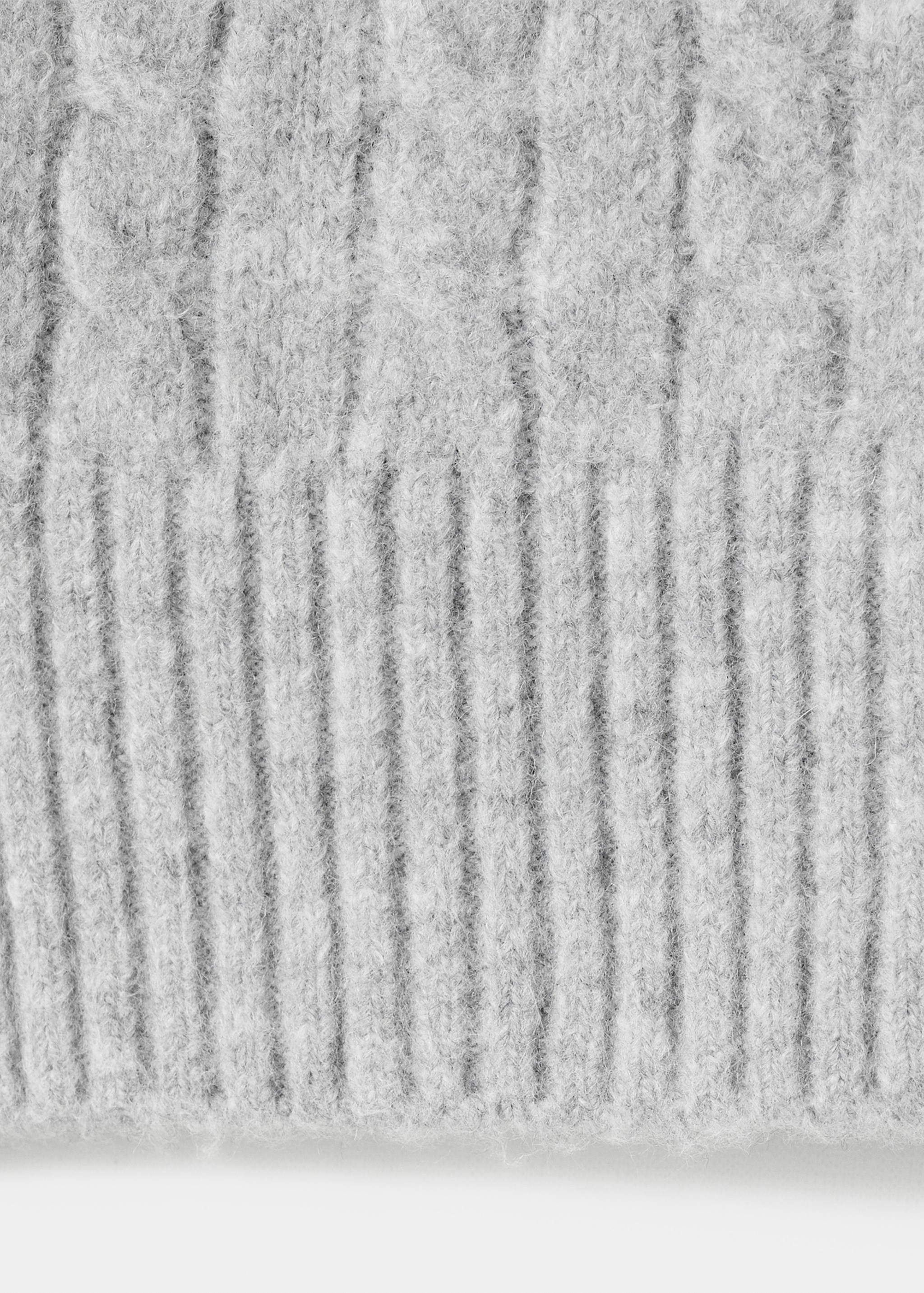 Knitted braided cardigan - Details of the article 0