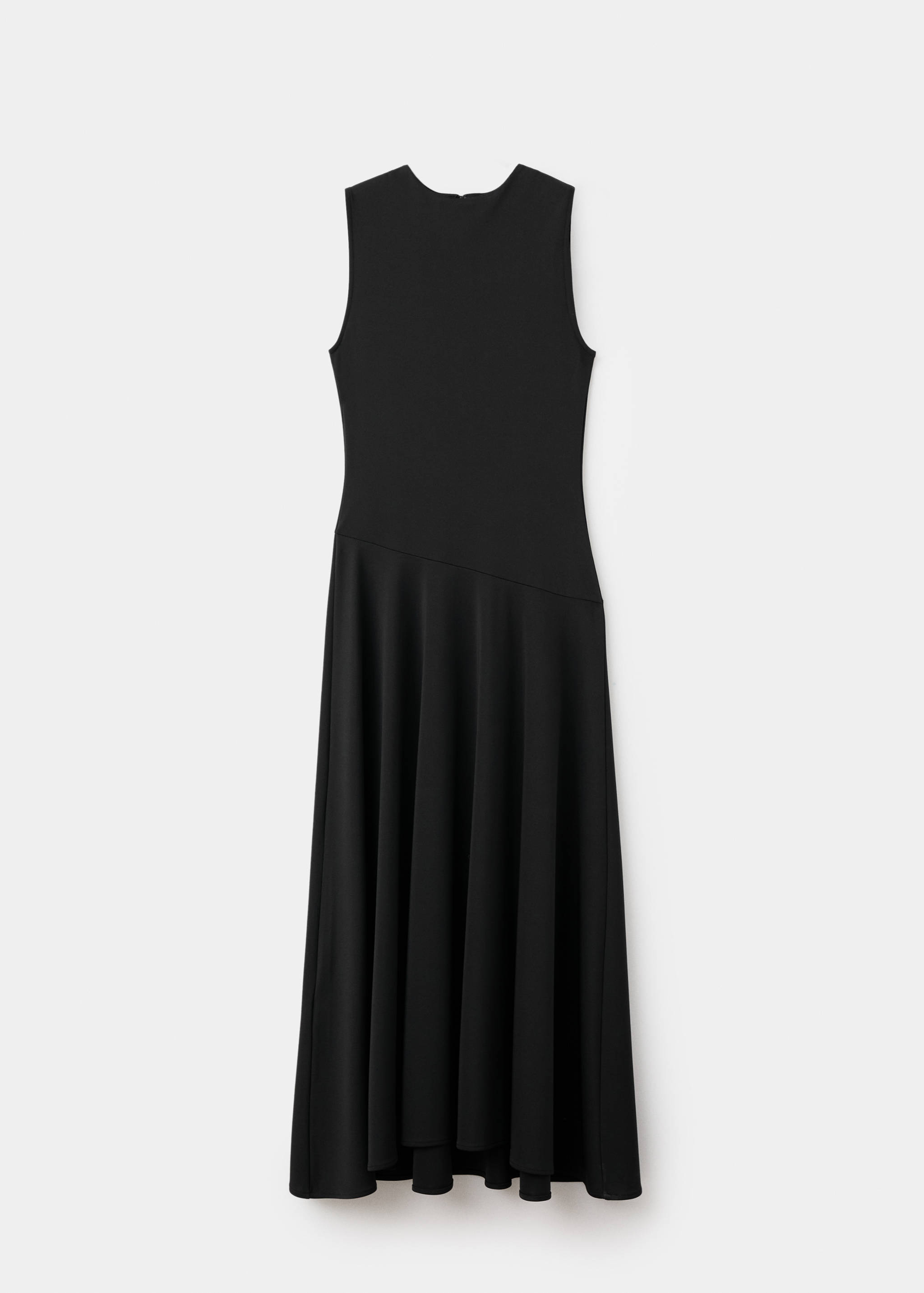 Robe plissée et évasée - Article sans modèle