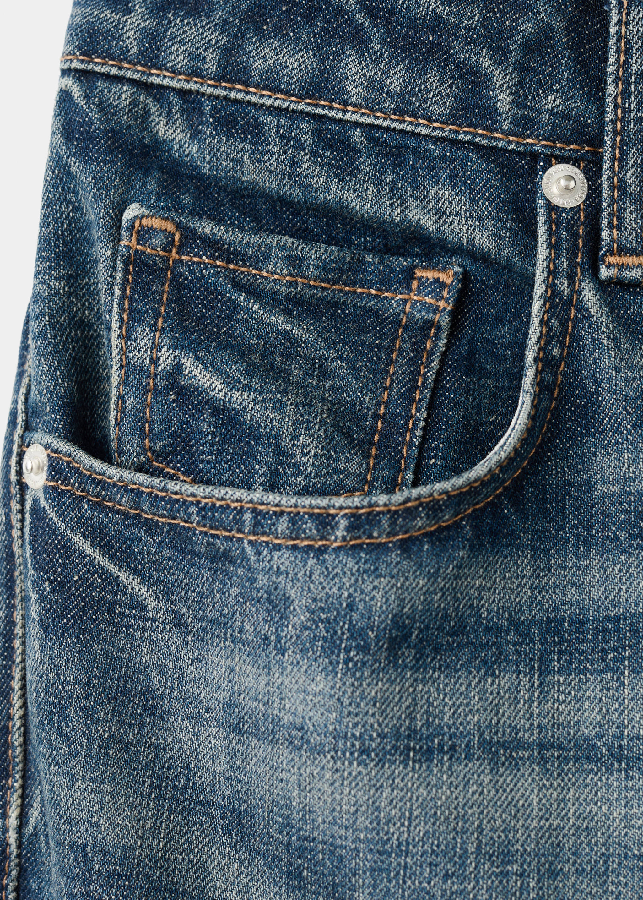 Jean flare taille mi-haute - Détail de l'article 0