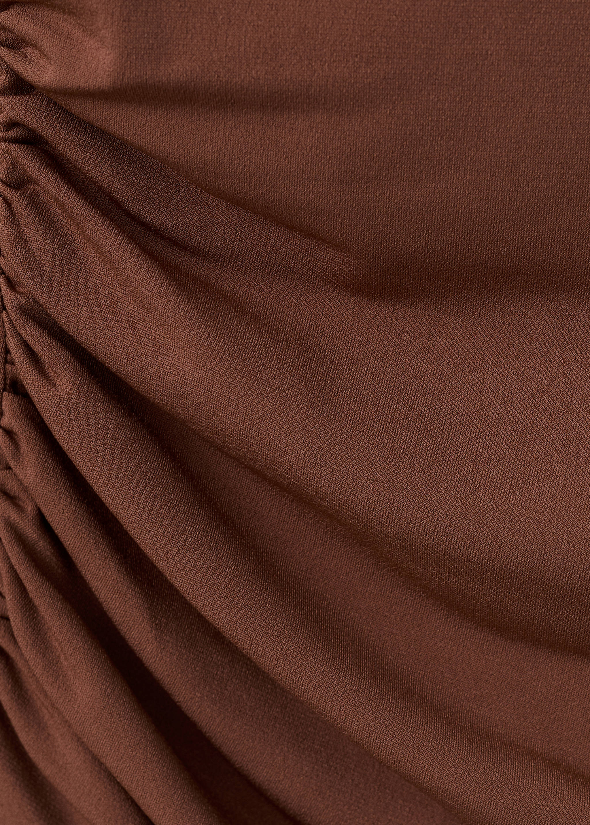 Camiseta drapeada entallada - Detalle del artículo 0